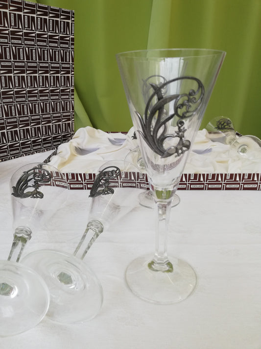 Verres  Cristallin et  Etain