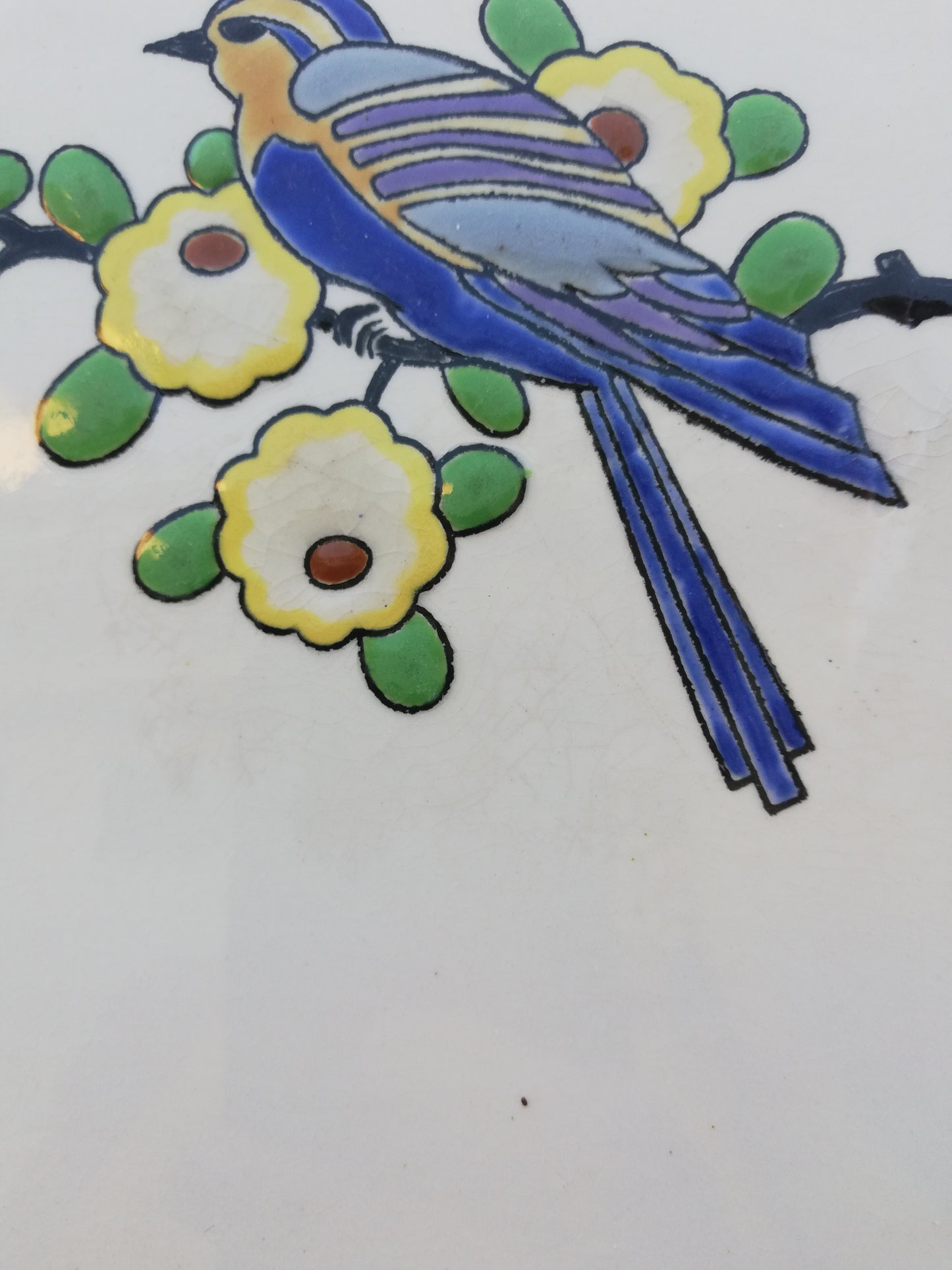 Dessous de Plat Longwy Oiseau