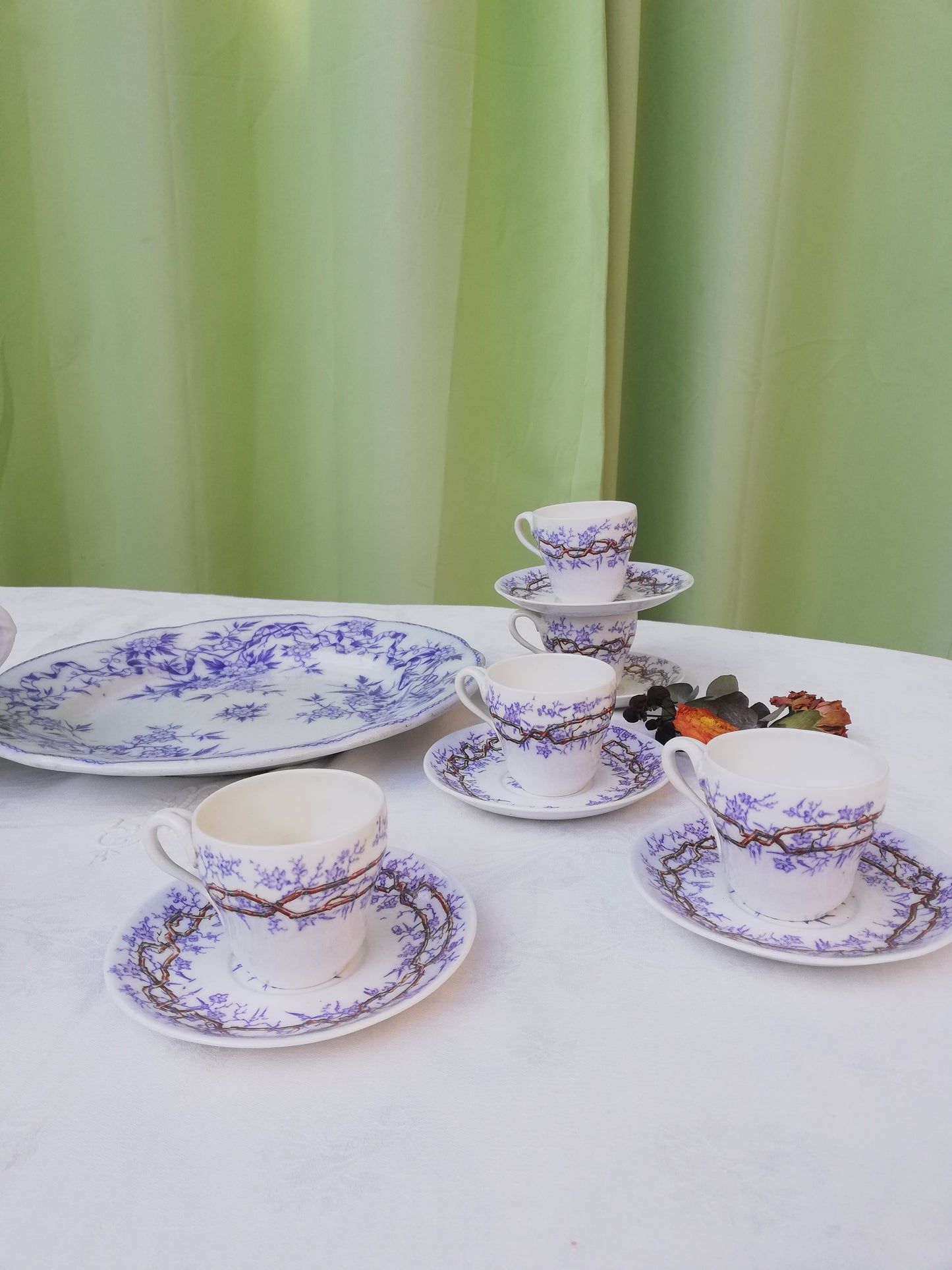 Tasse et Sous Tasse Sarreguemines
