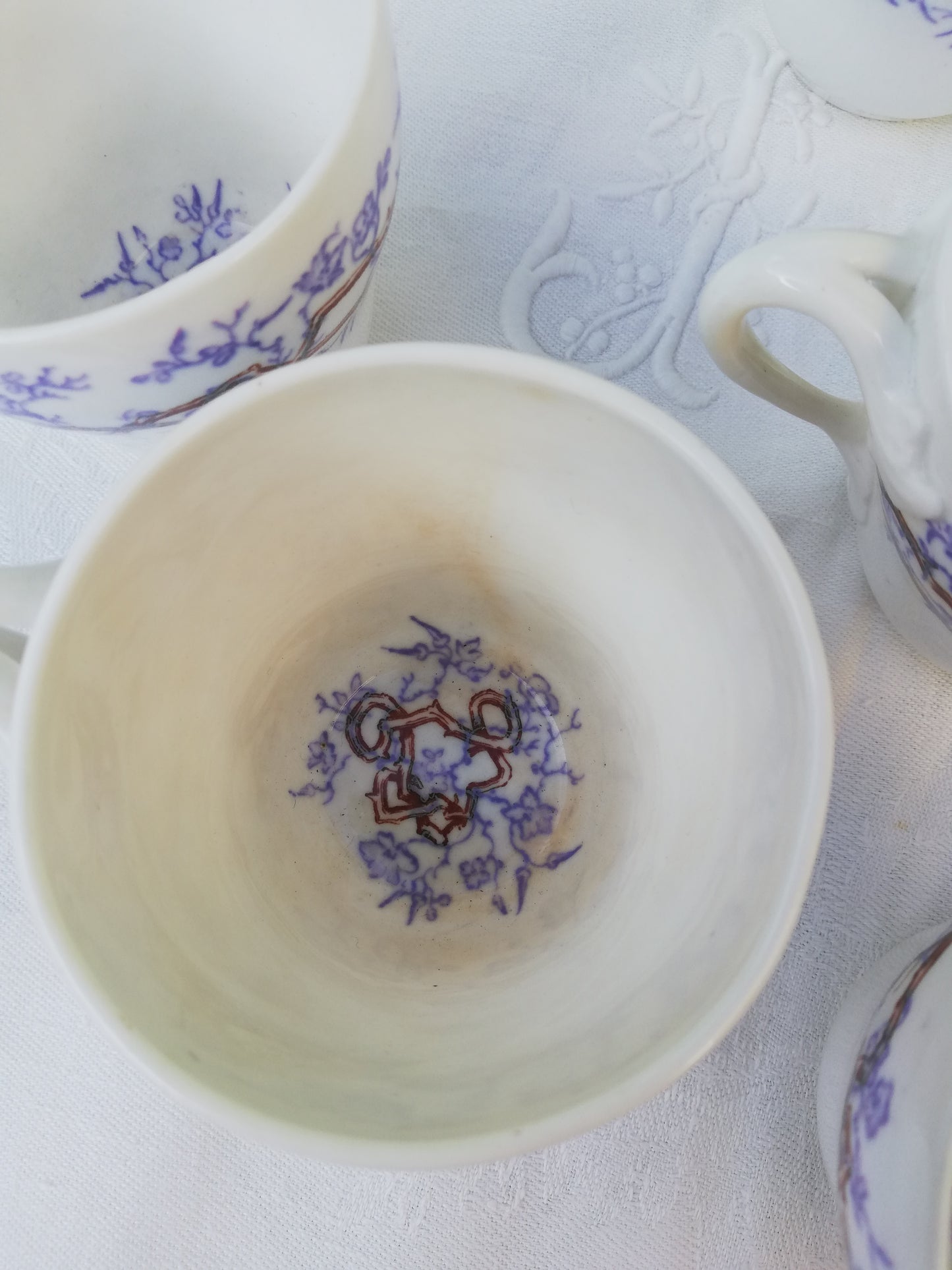 Tasse et Sous Tasse Sarreguemines
