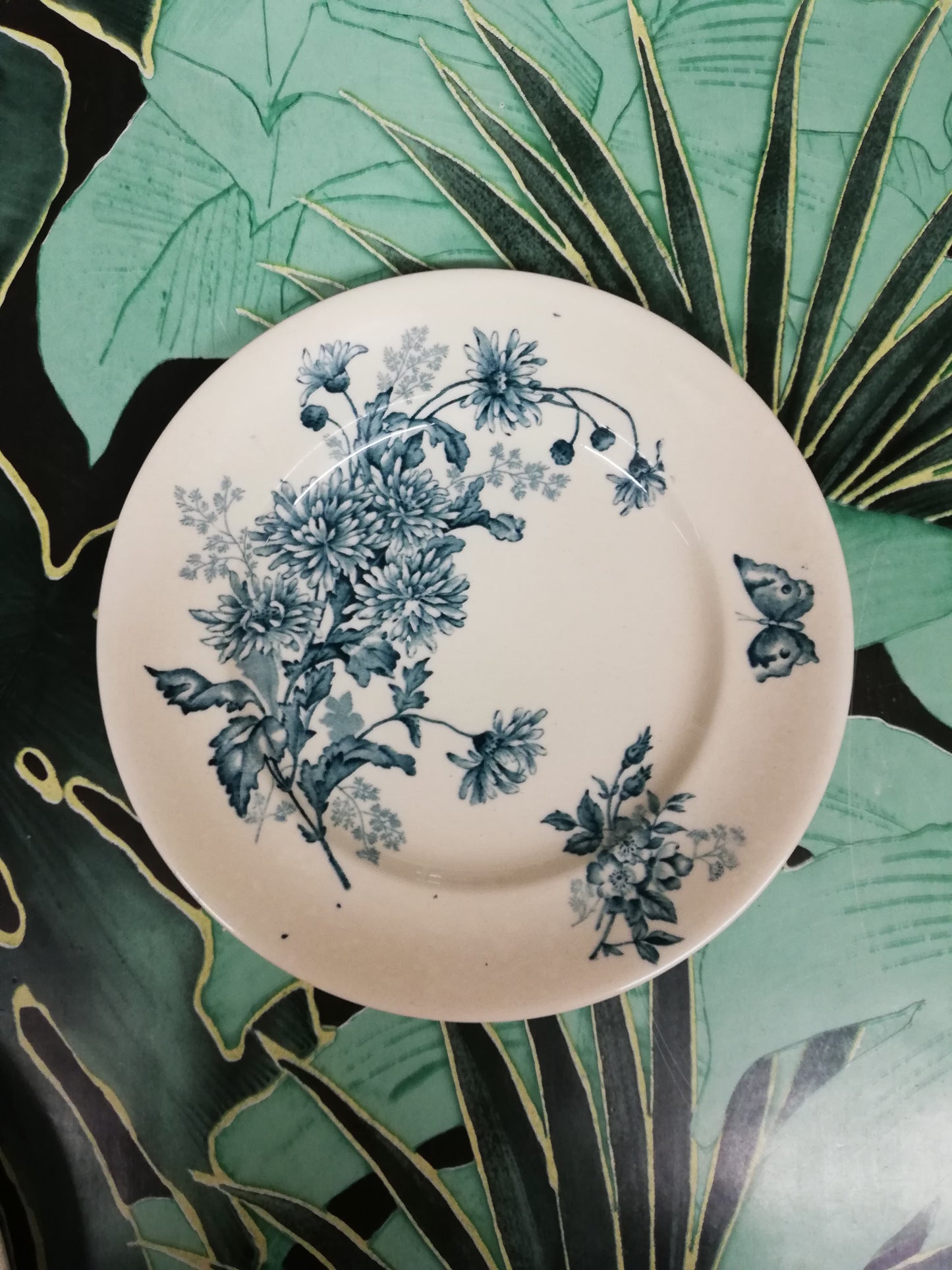 Assiette Terre de fer Longwy