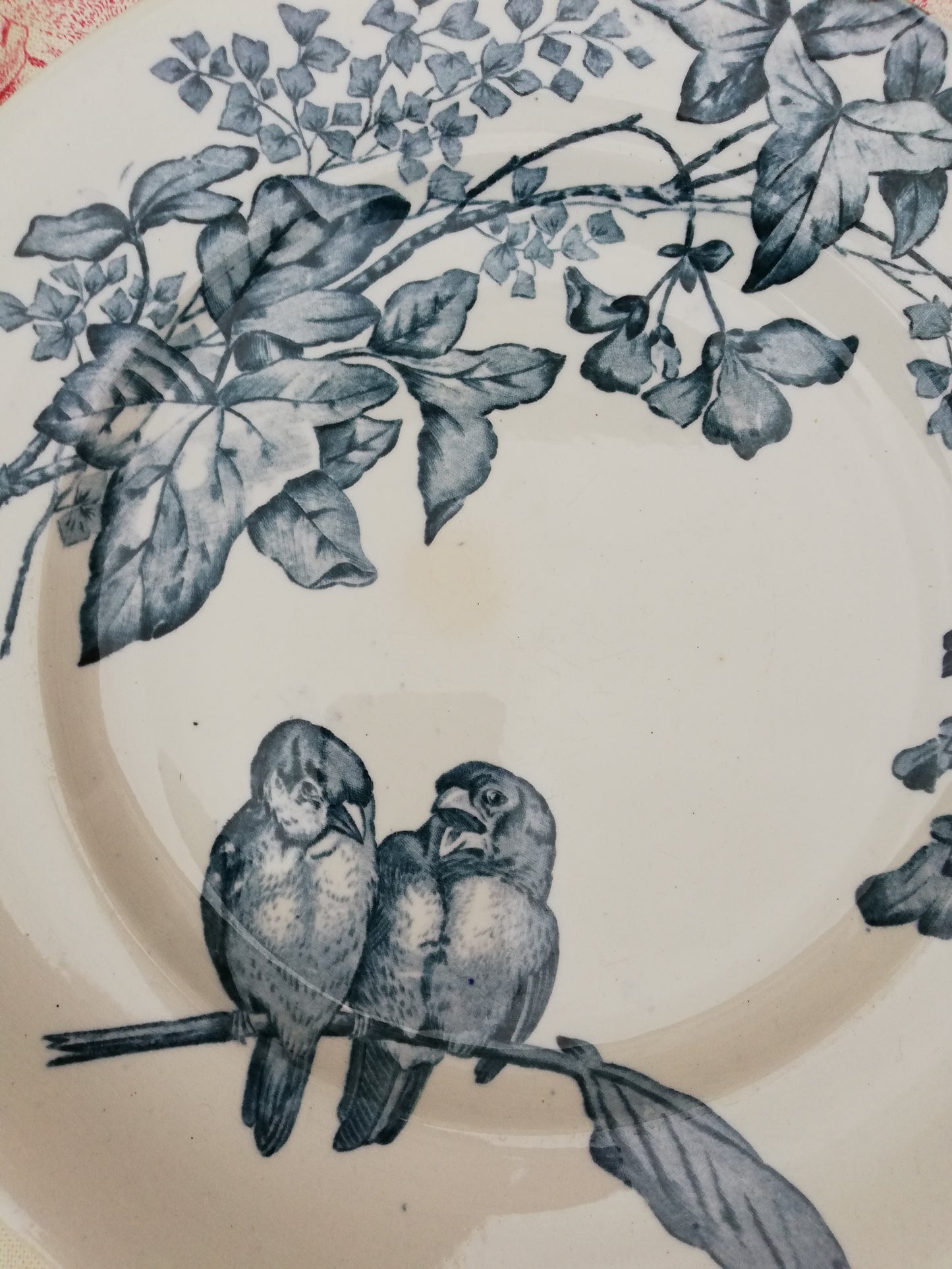 Assiette Terre de Fer Longwy