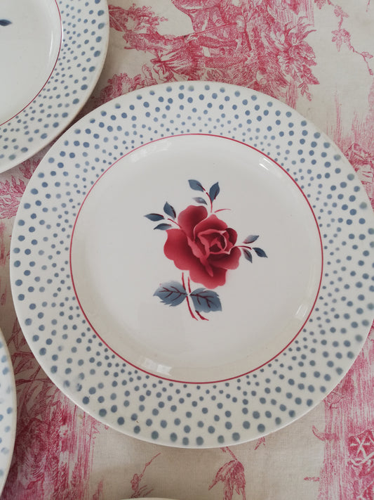 Assiette Digoin Sarreguemines René