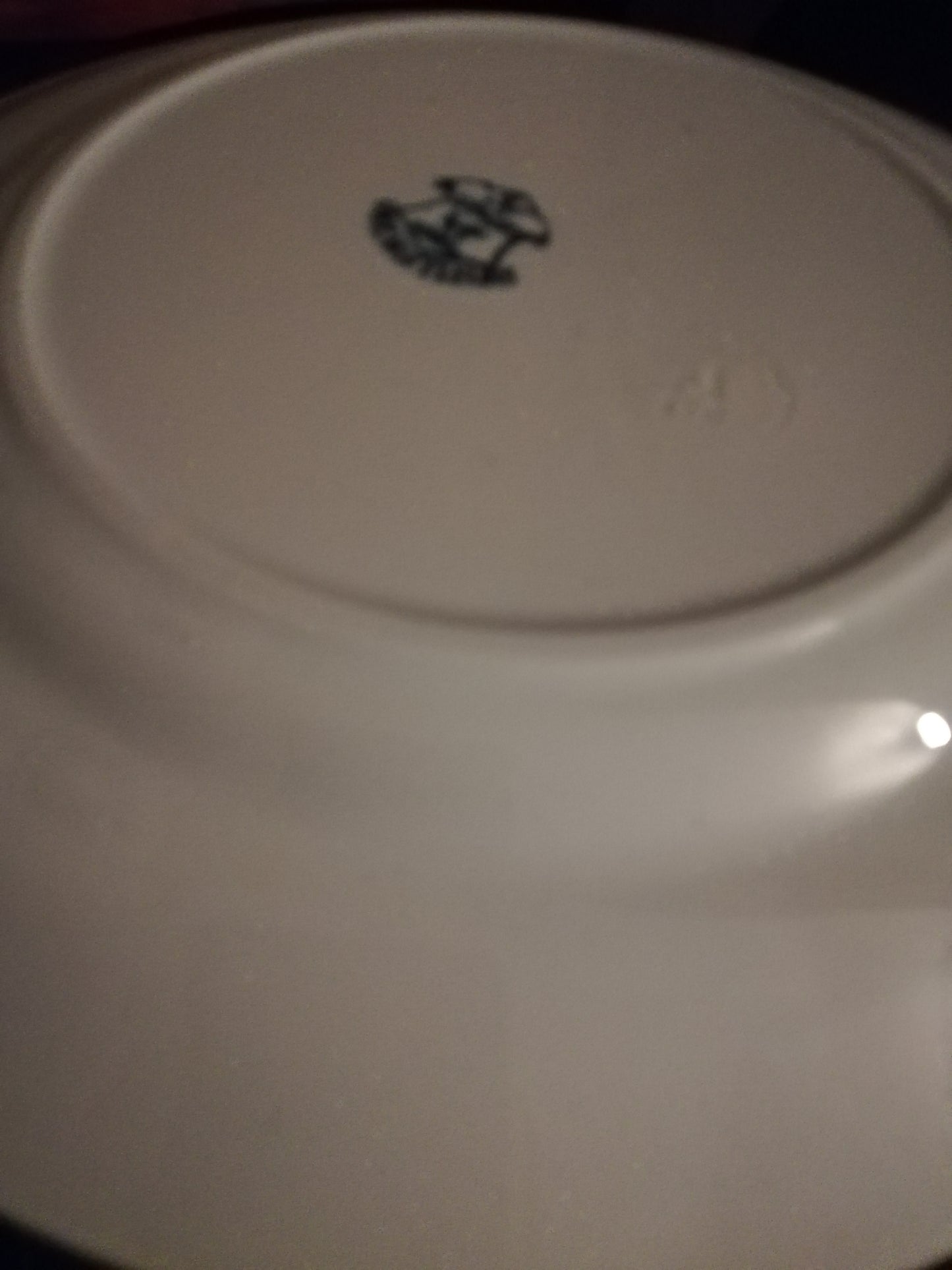 Assiette Terre de Fer Longwy