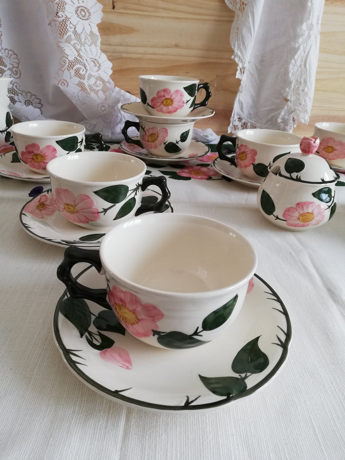 Service à thé Wild Rose Villeroy et Boch