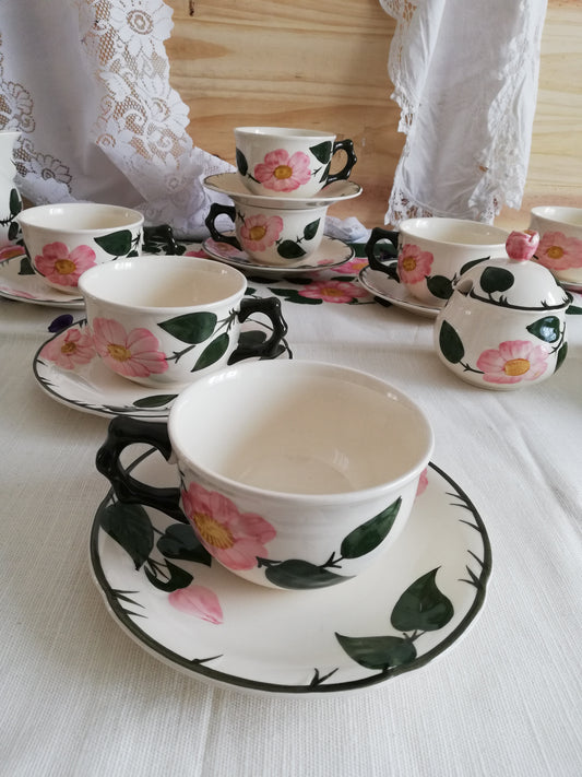 Service à thé Wild Rose Villeroy et Boch