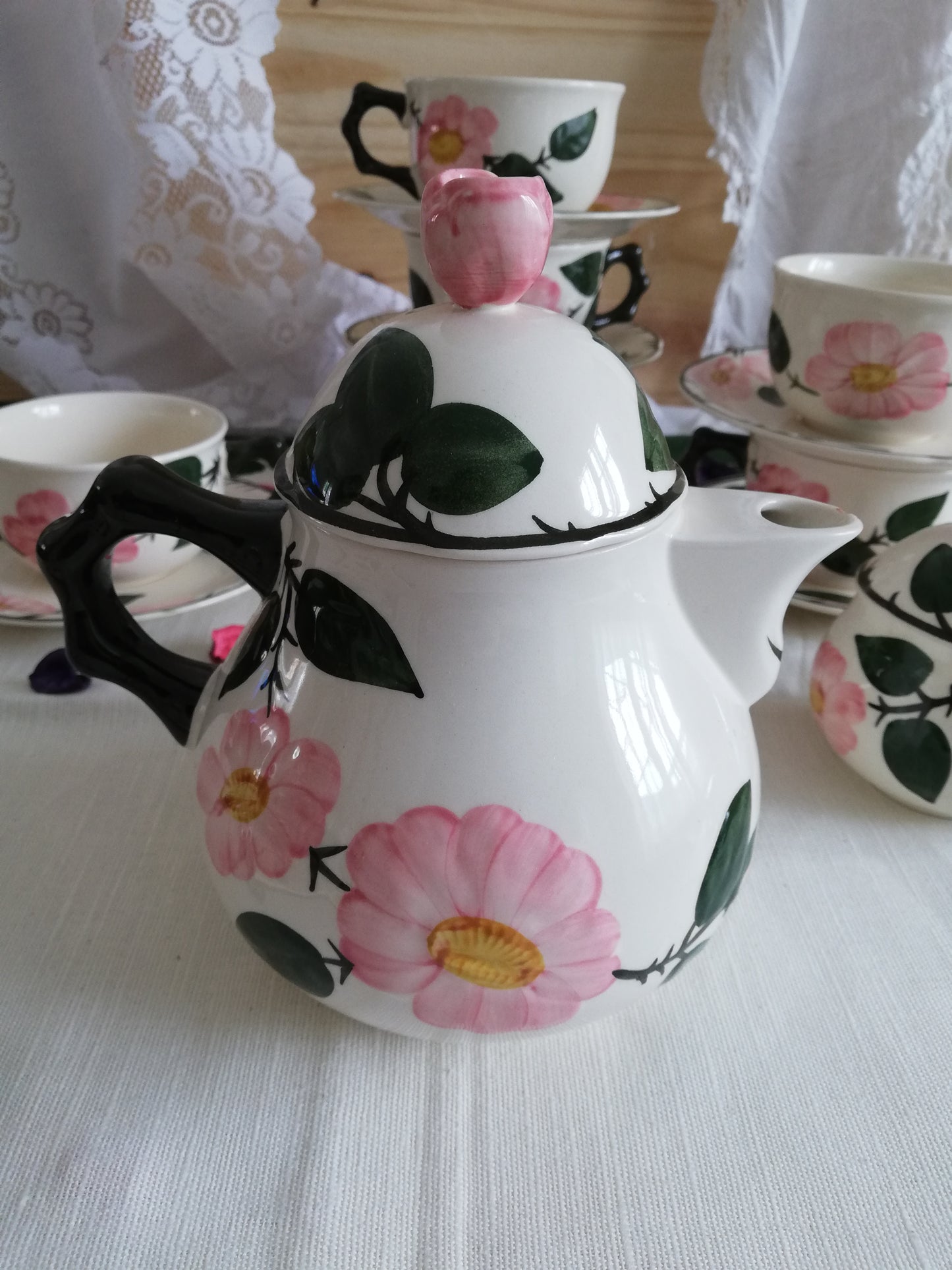 Service à thé Wild Rose Villeroy et Boch