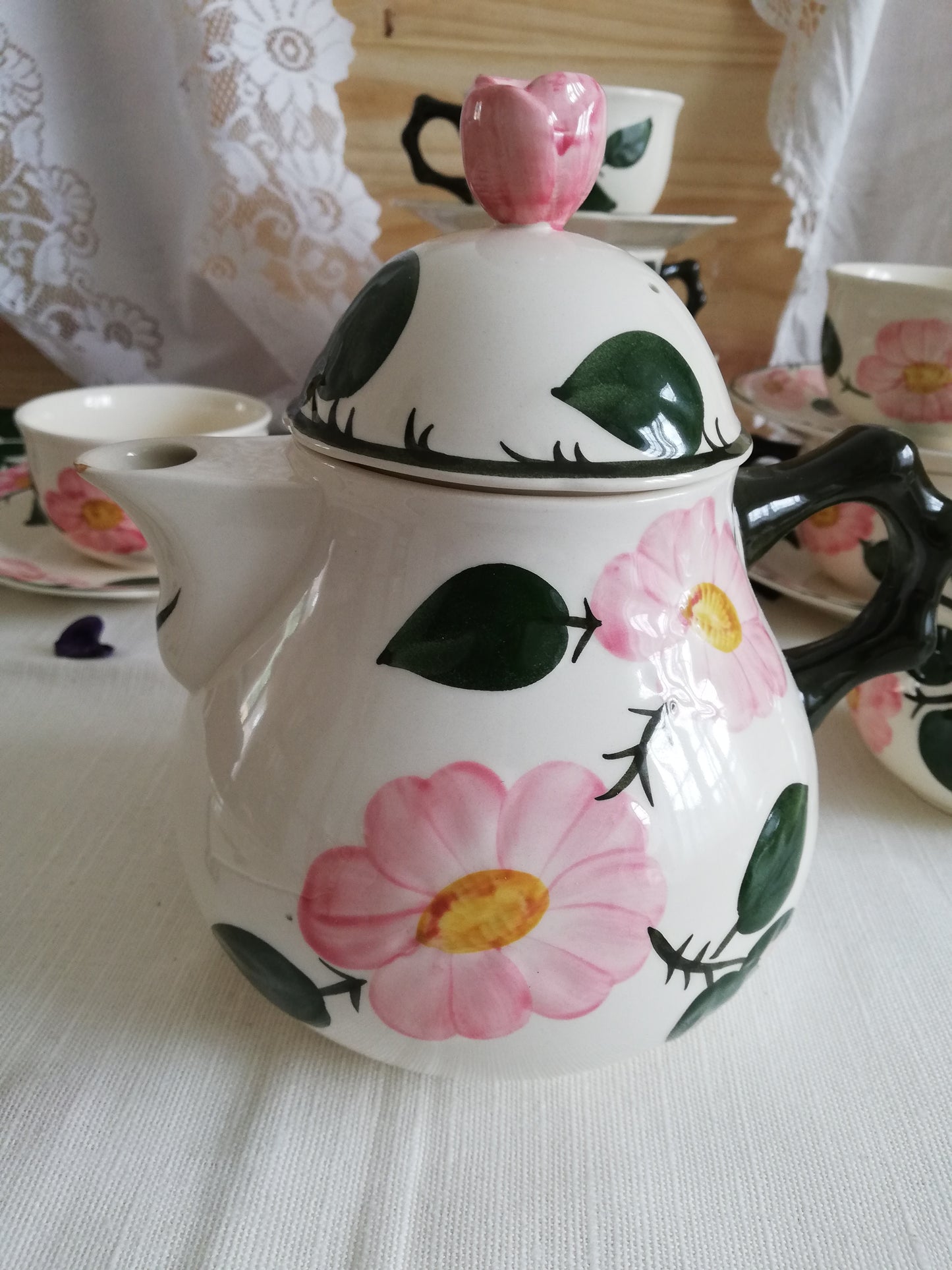 Service à thé Wild Rose Villeroy et Boch