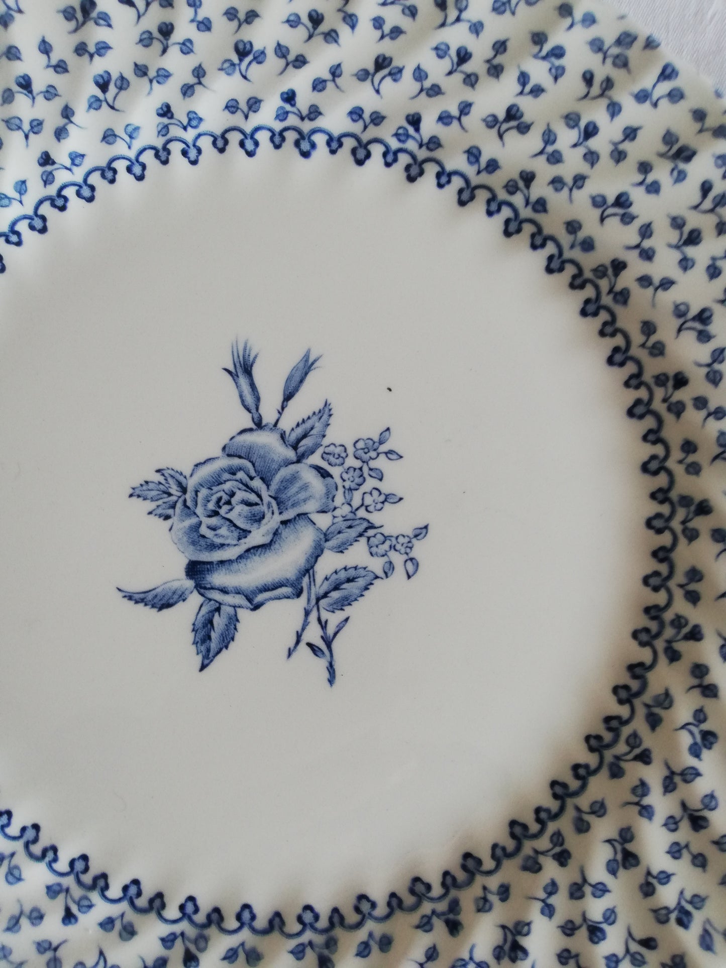 Assiette Rose Bouquet Johnson Bros