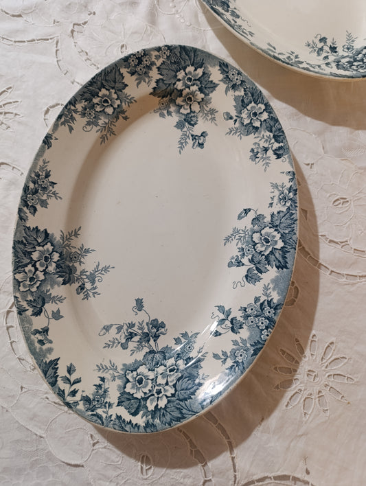 Plat oval Marie Louise Saint Amand