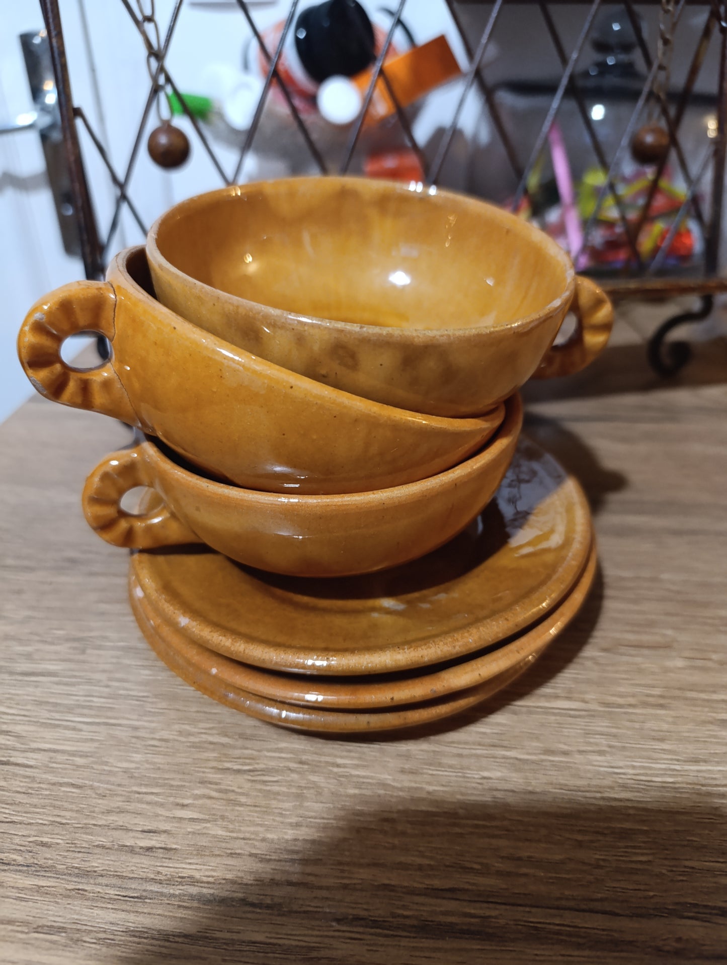 Tasse et sous tasse céramique Biot