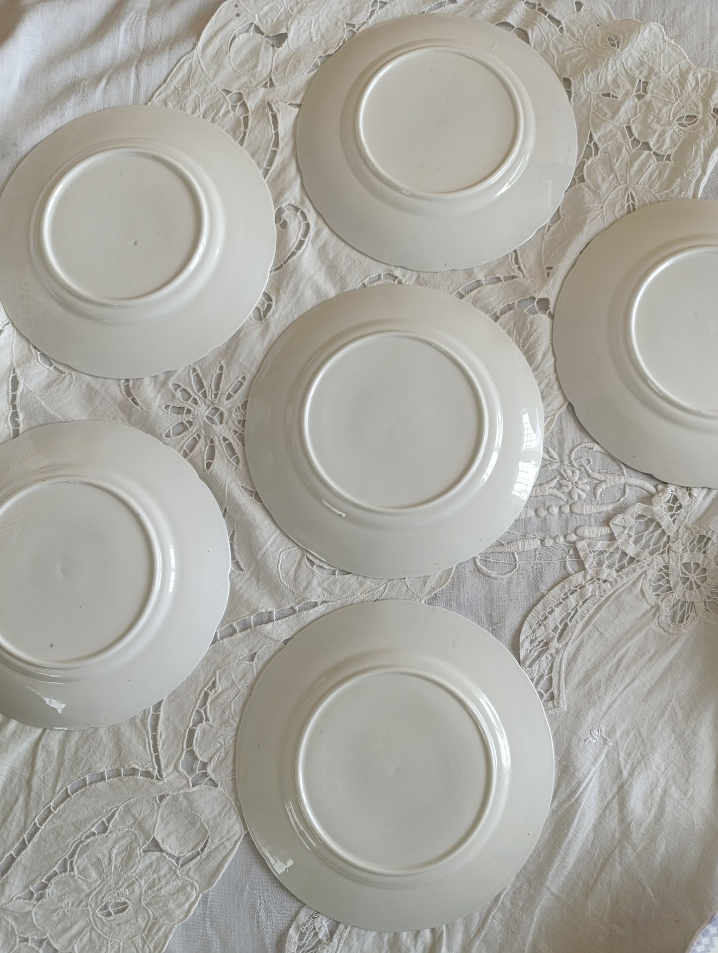 Assiettes Porcelaine Sarreguemines