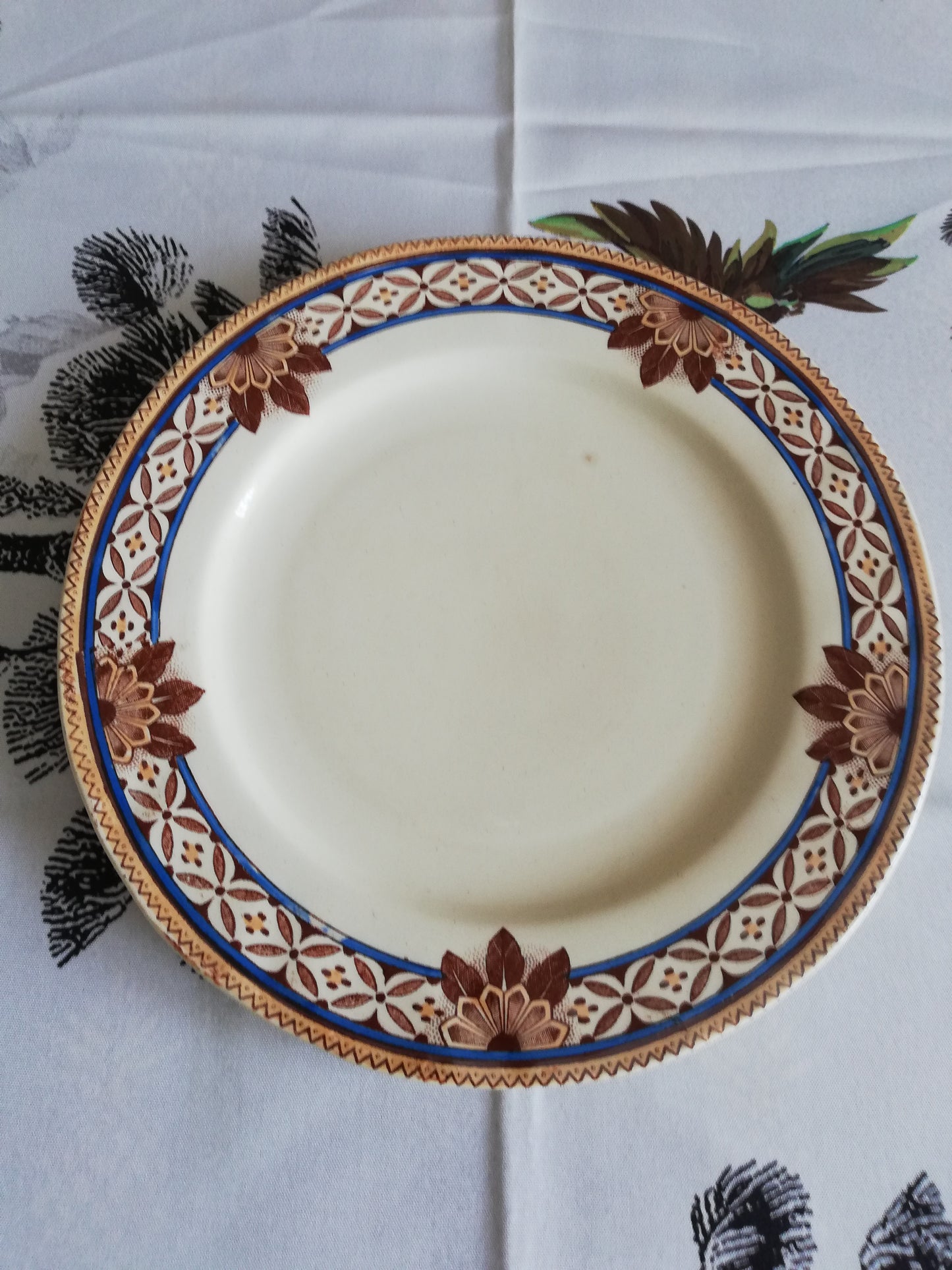 Assiette Mauresque Creil Et Montereau