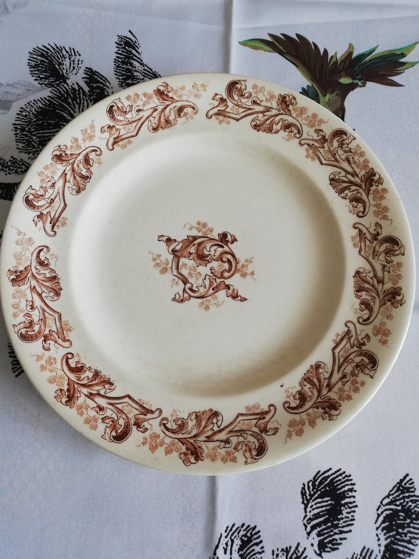 Assiette Russe Longwy