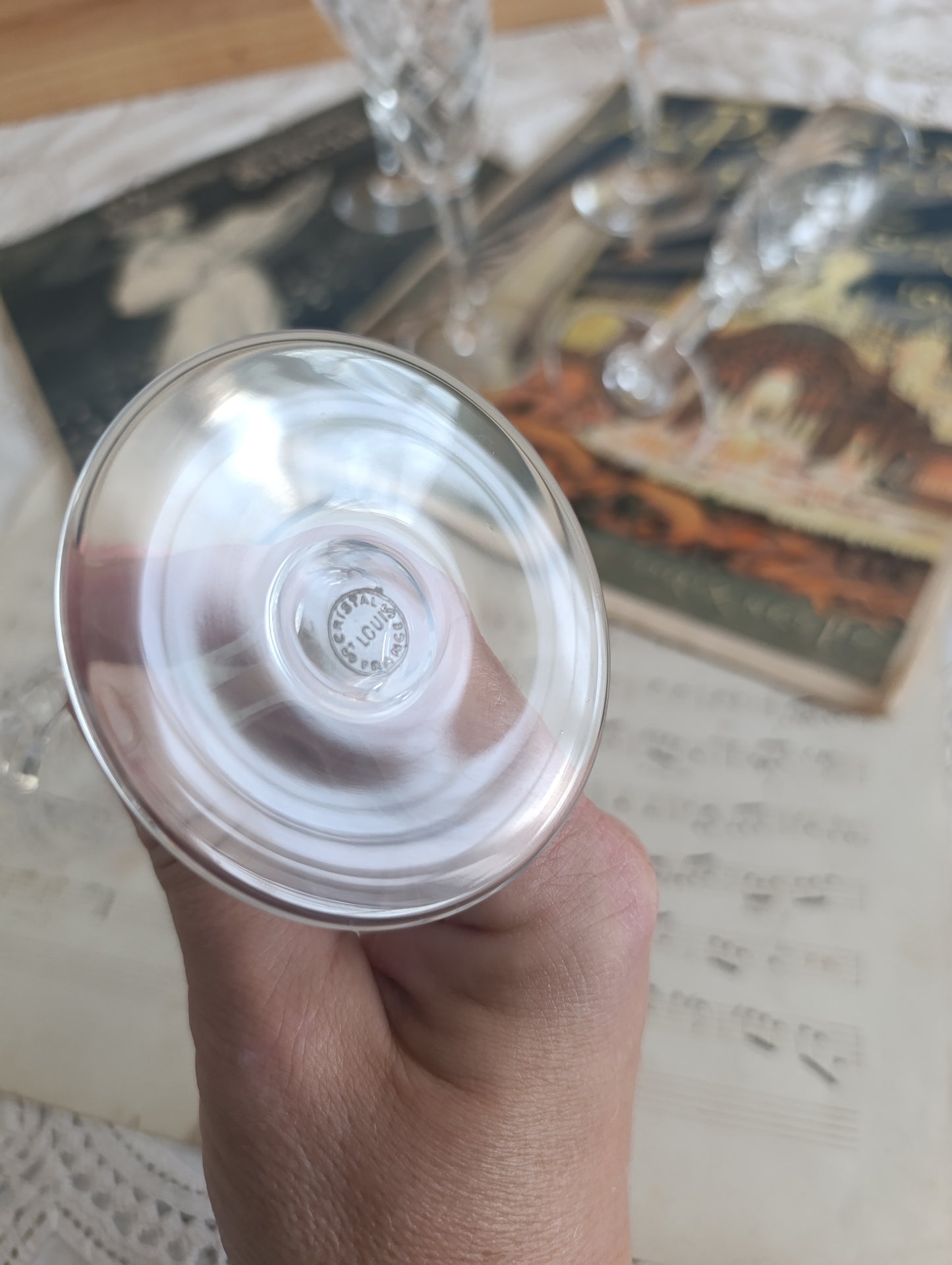 Flûtes cristal Saint Louis