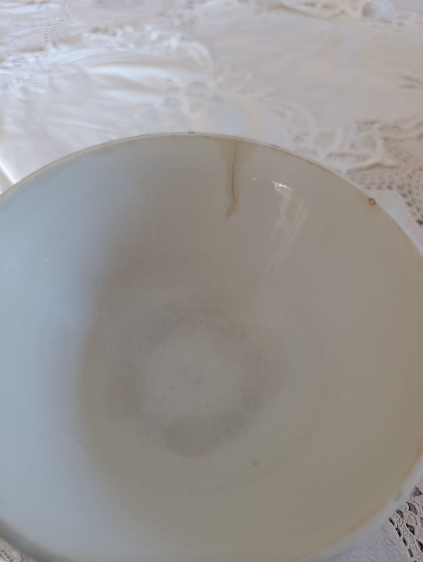 Grand bol ancien terre de fer