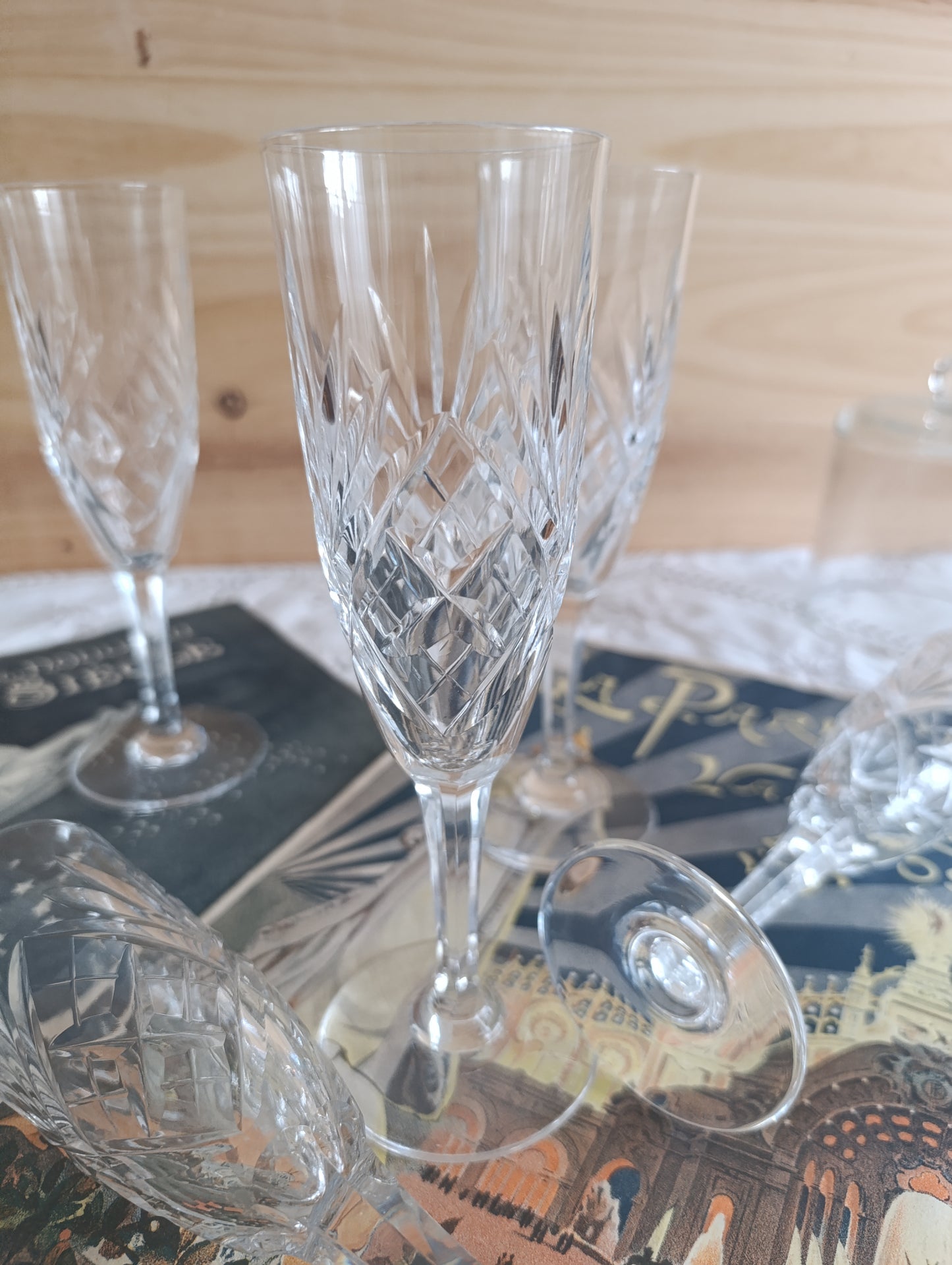 Flûtes cristal Saint Louis