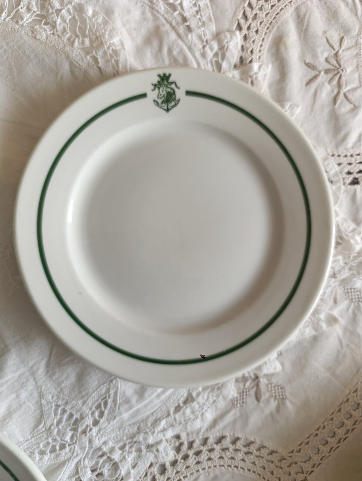Assiettes Compagnie des Messageries Maritimes
