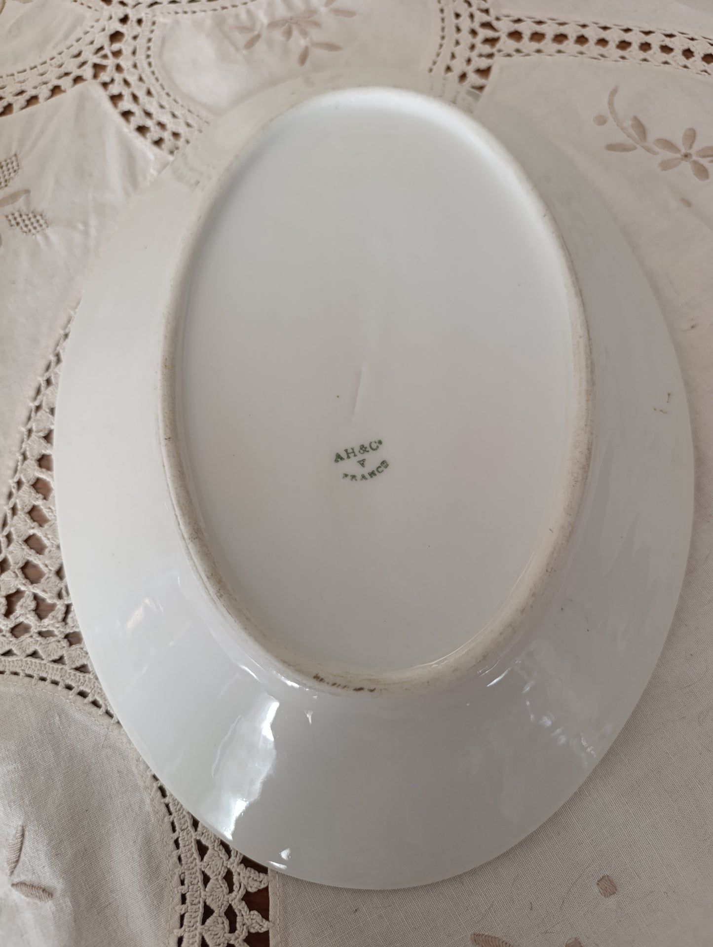 Plat oval AH et Cie Vierzon