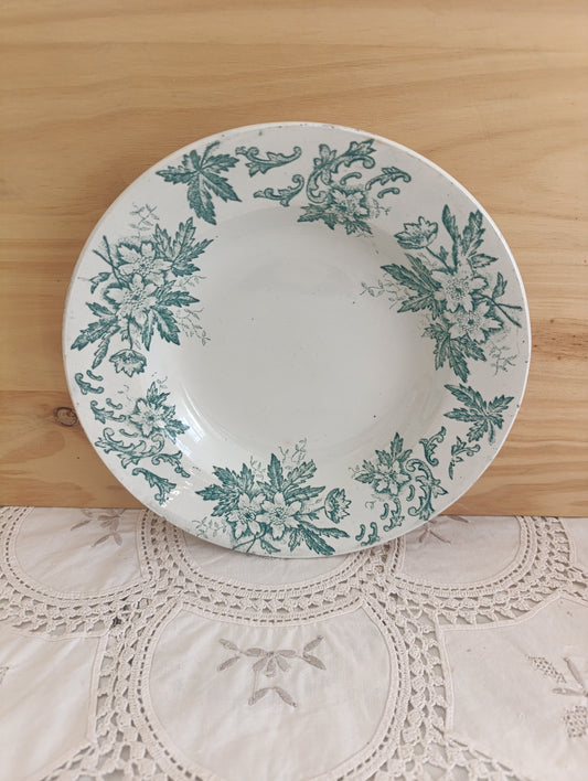 Assiette Anémone Saint Amand