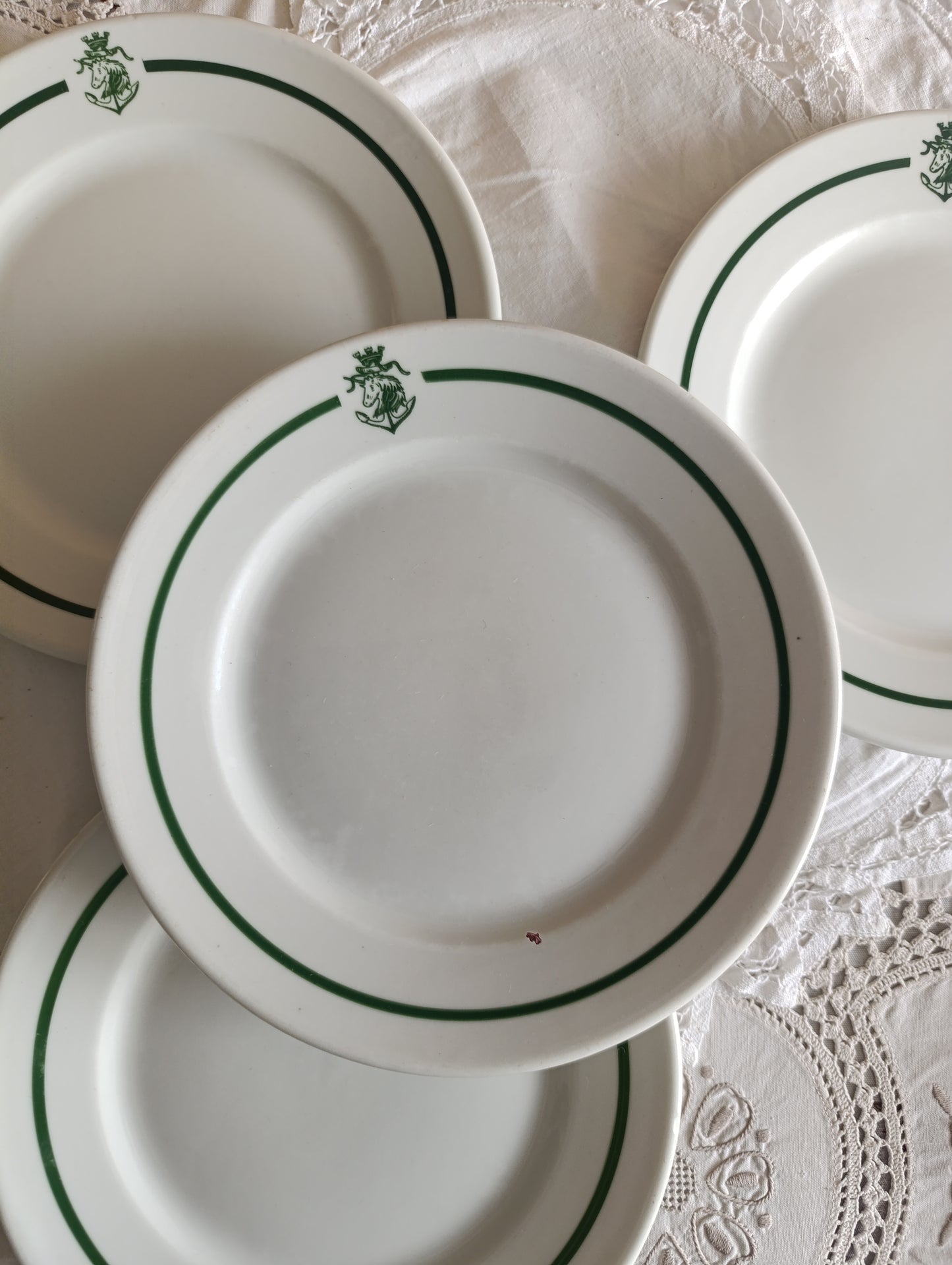 Assiettes Compagnie des Messageries Maritimes