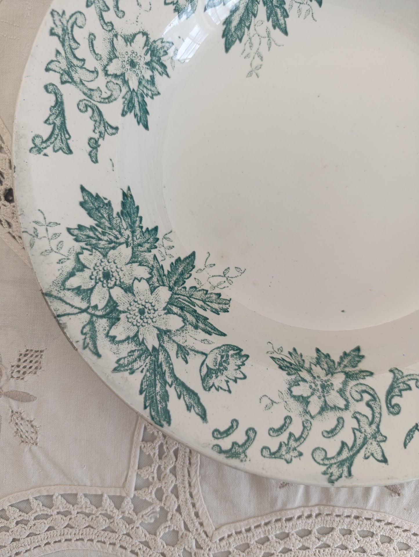 Assiette Anémone Saint Amand