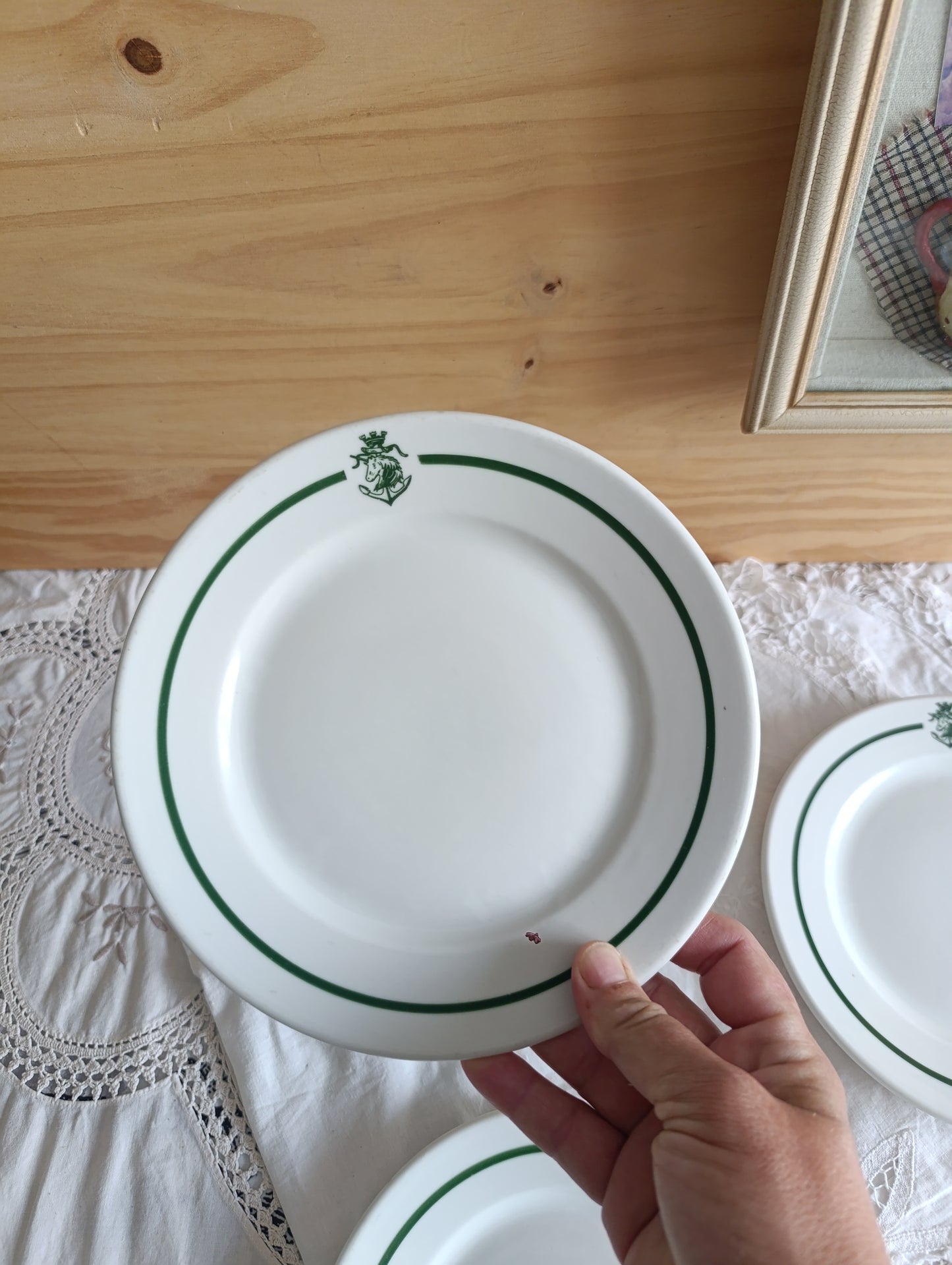 Assiettes Compagnie des Messageries Maritimes