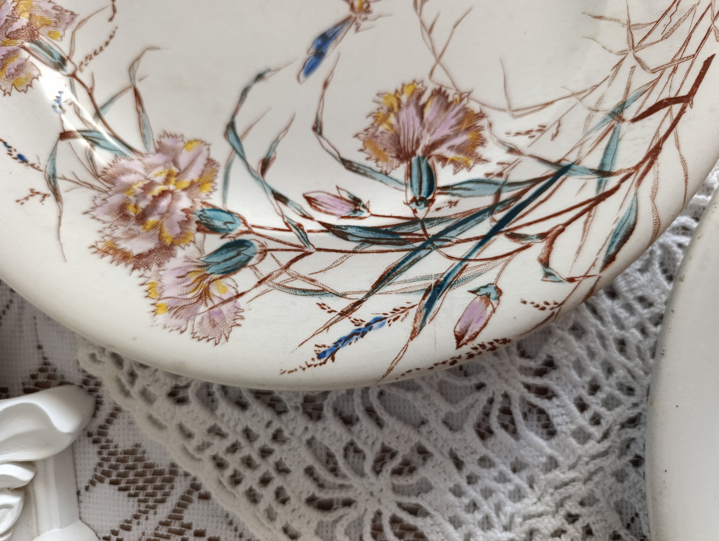 Assiette terre de fer Fleurs des champs SG Clairefontaine
