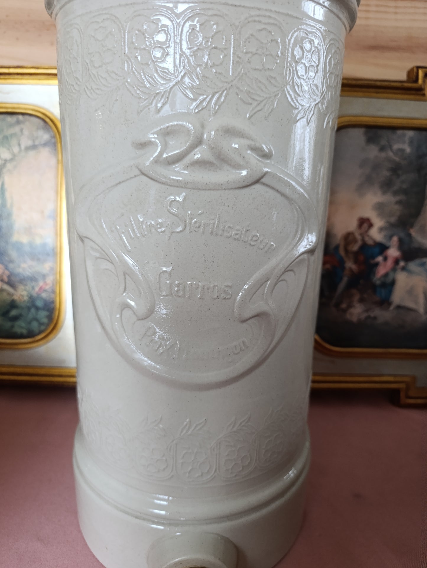 Fontaine filtre stérilisateur Garros Digoin Sarreguemines