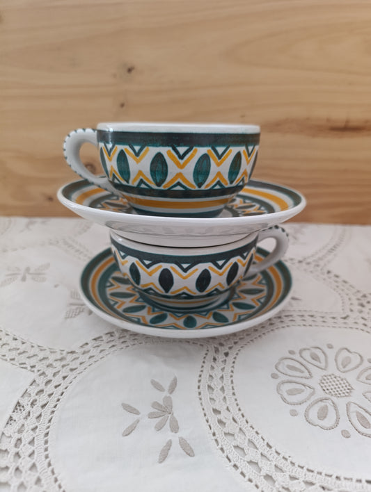 2 tasses Henriot Quimper