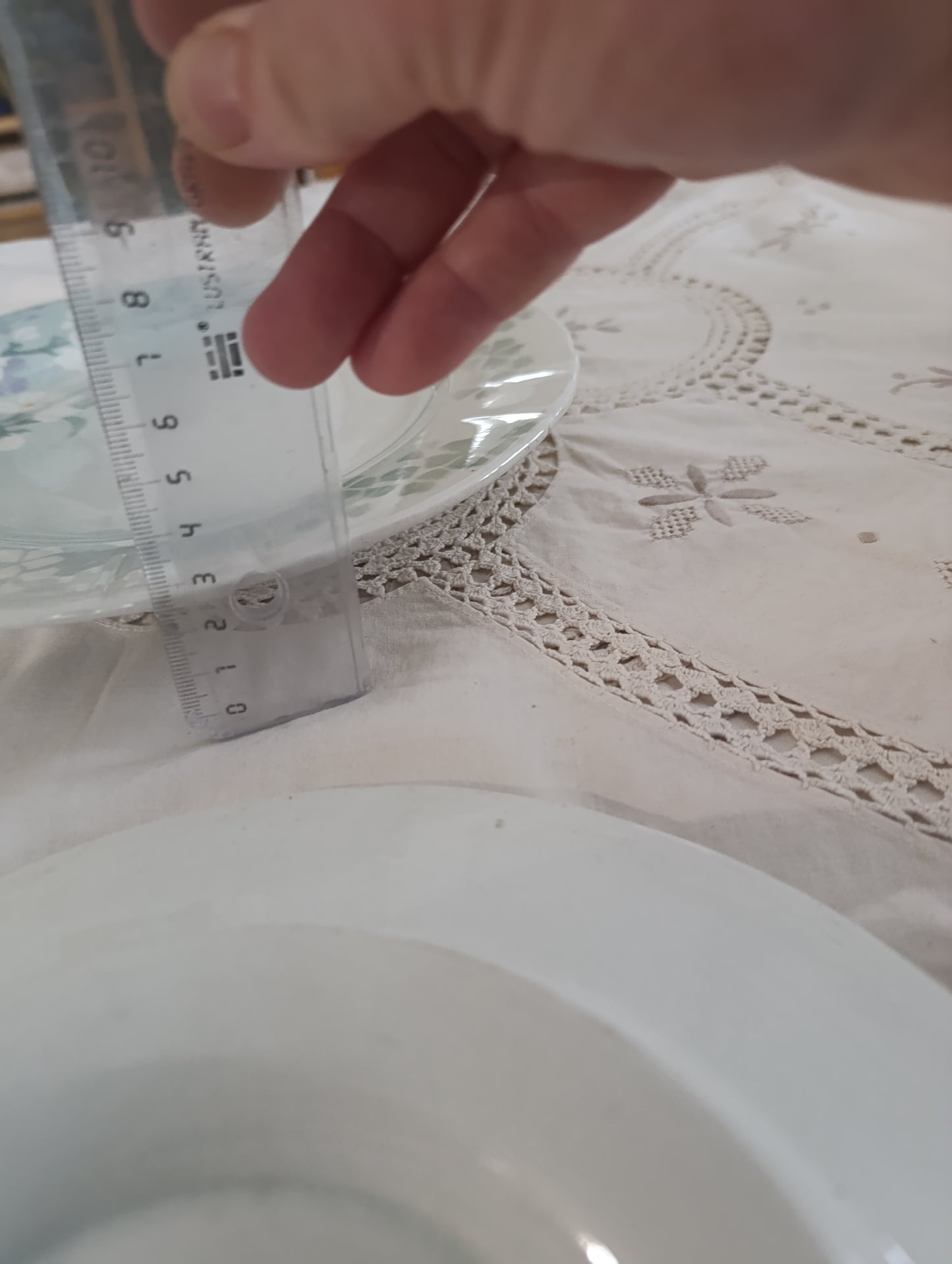 Assiette sur pied KG Lunéville