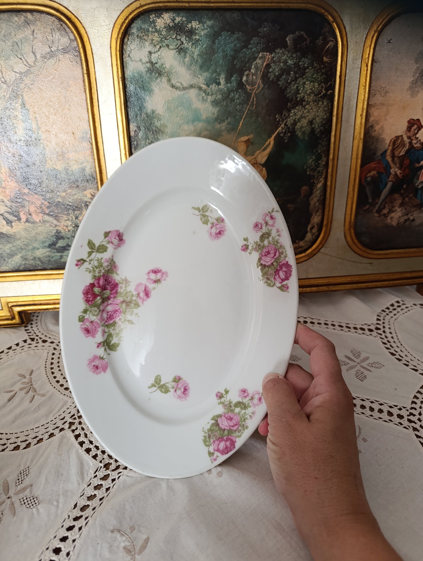 Plat oval AH et Cie Vierzon