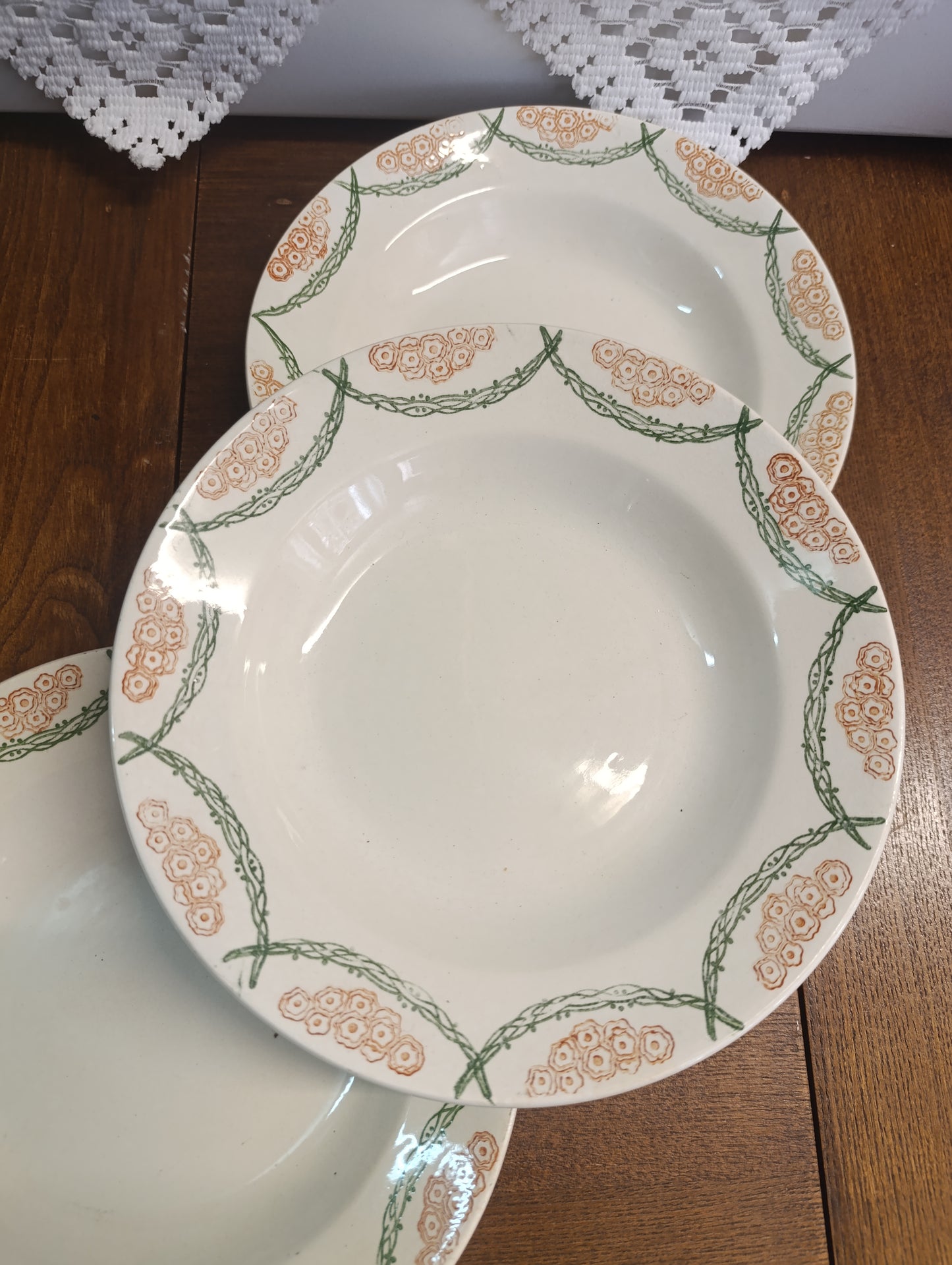 Assiettes creuses Meudon HBCM