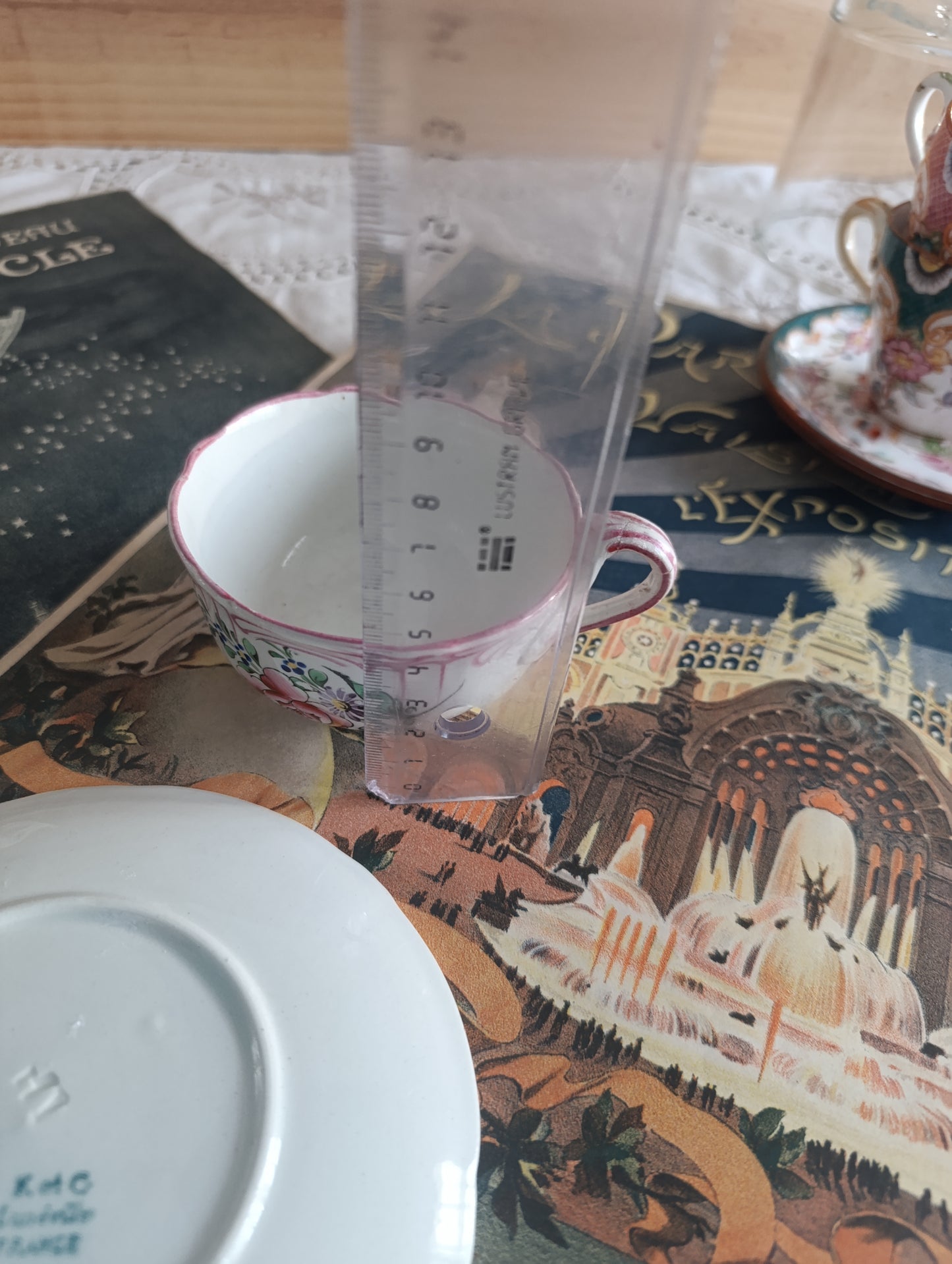 Tasse à café sous tasse KG Luneville