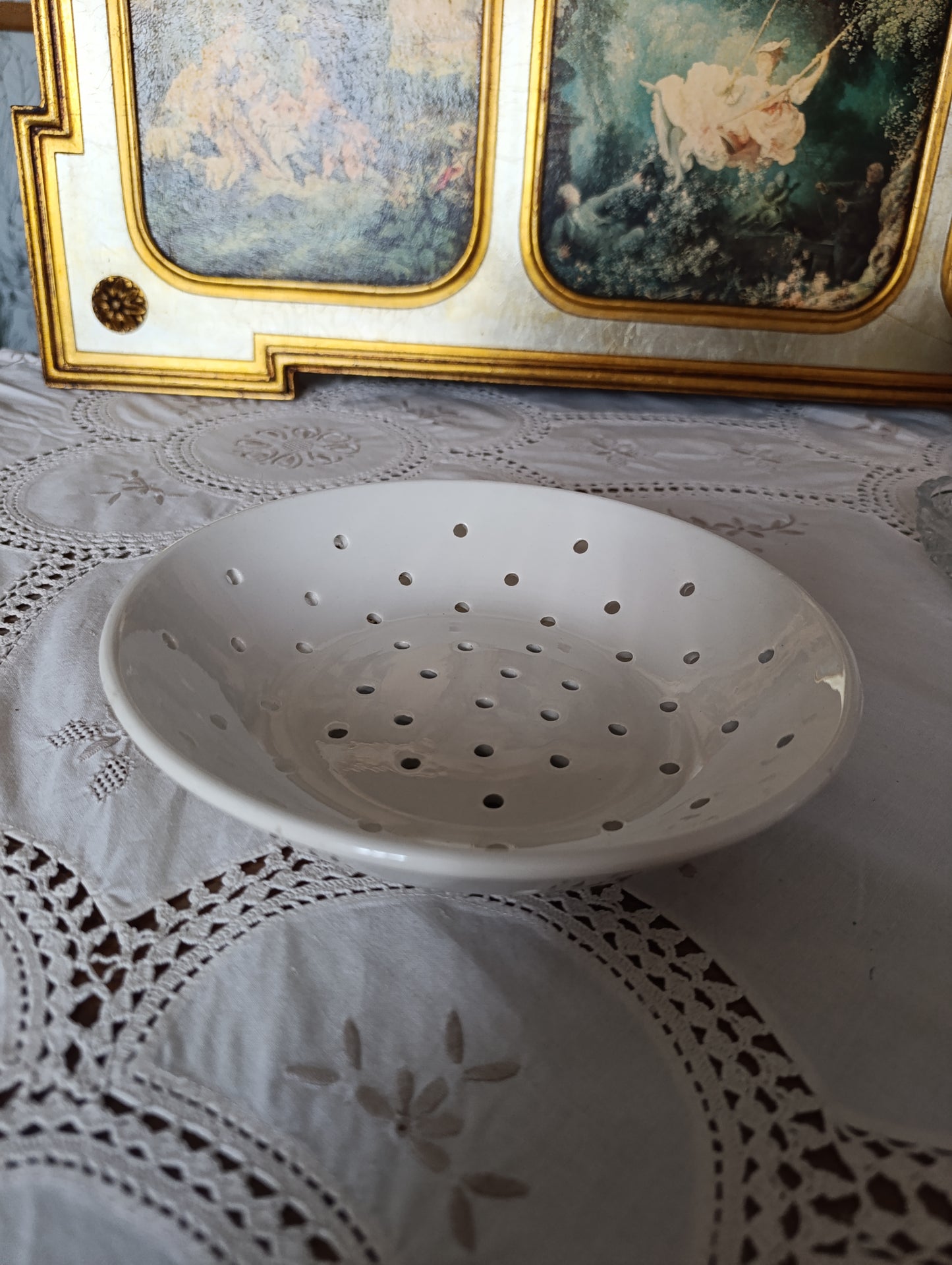 Assiette égouttoir digoin sarreguemines
