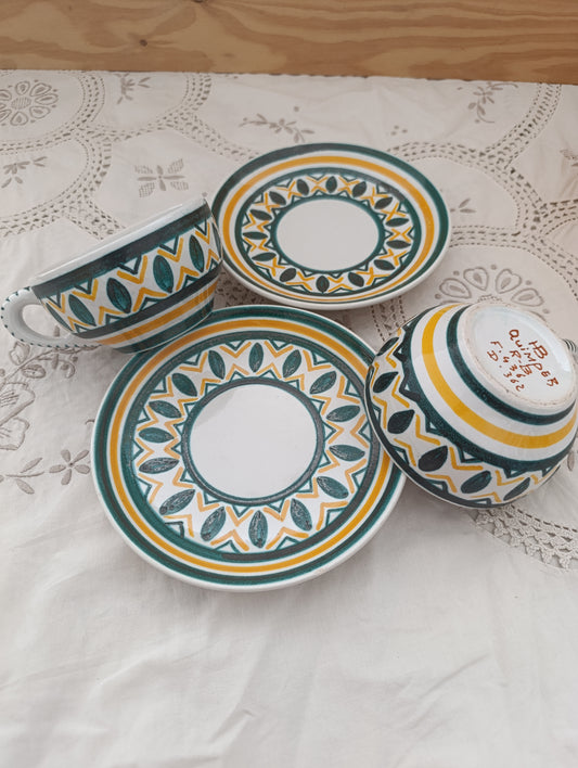 2 tasses Henriot Quimper