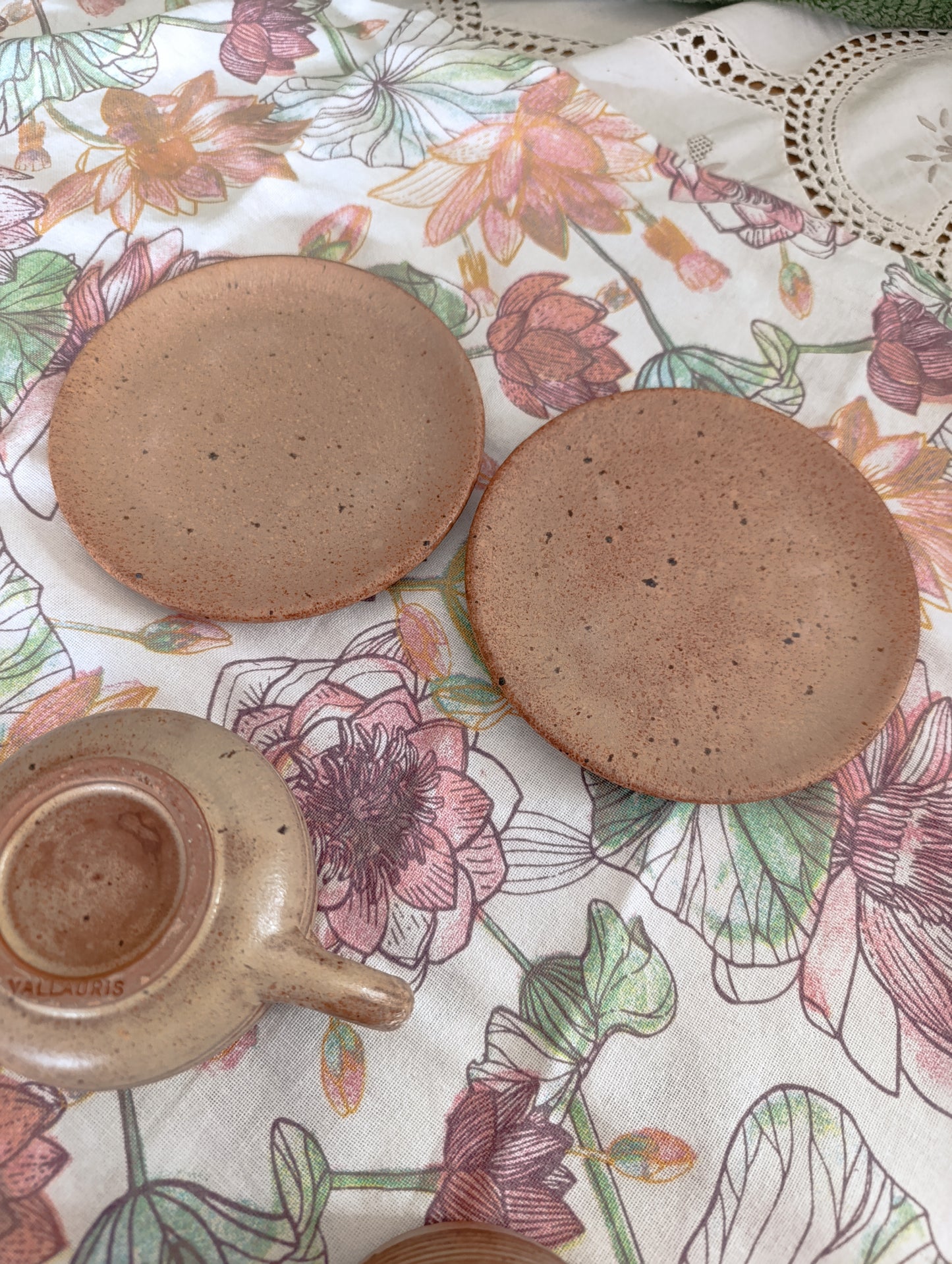Tasses à thé Vallauris gres