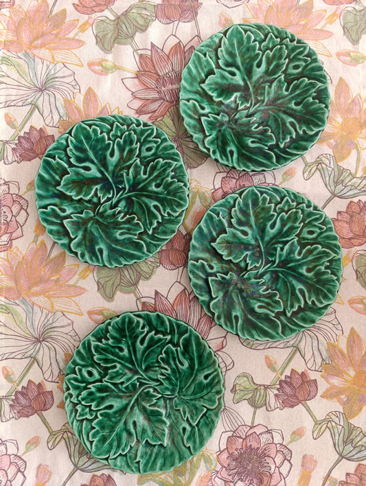 Assiettes barbotine Digoin