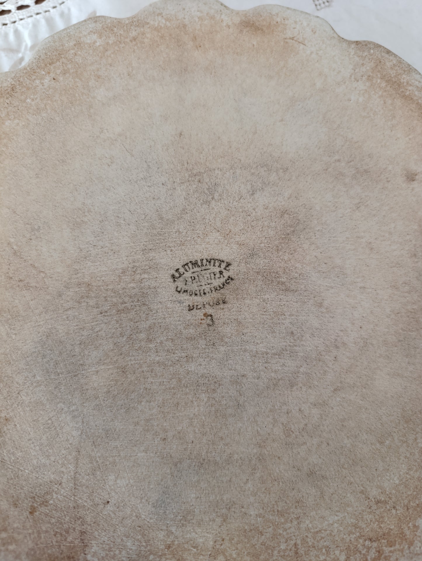 Plat à tarte Aluminite Frugier