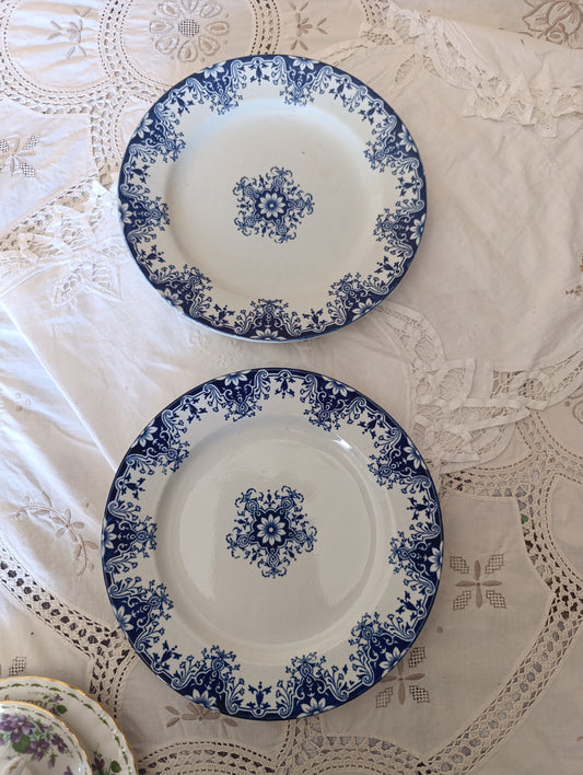 Assiette Rouen Jules Vieillard