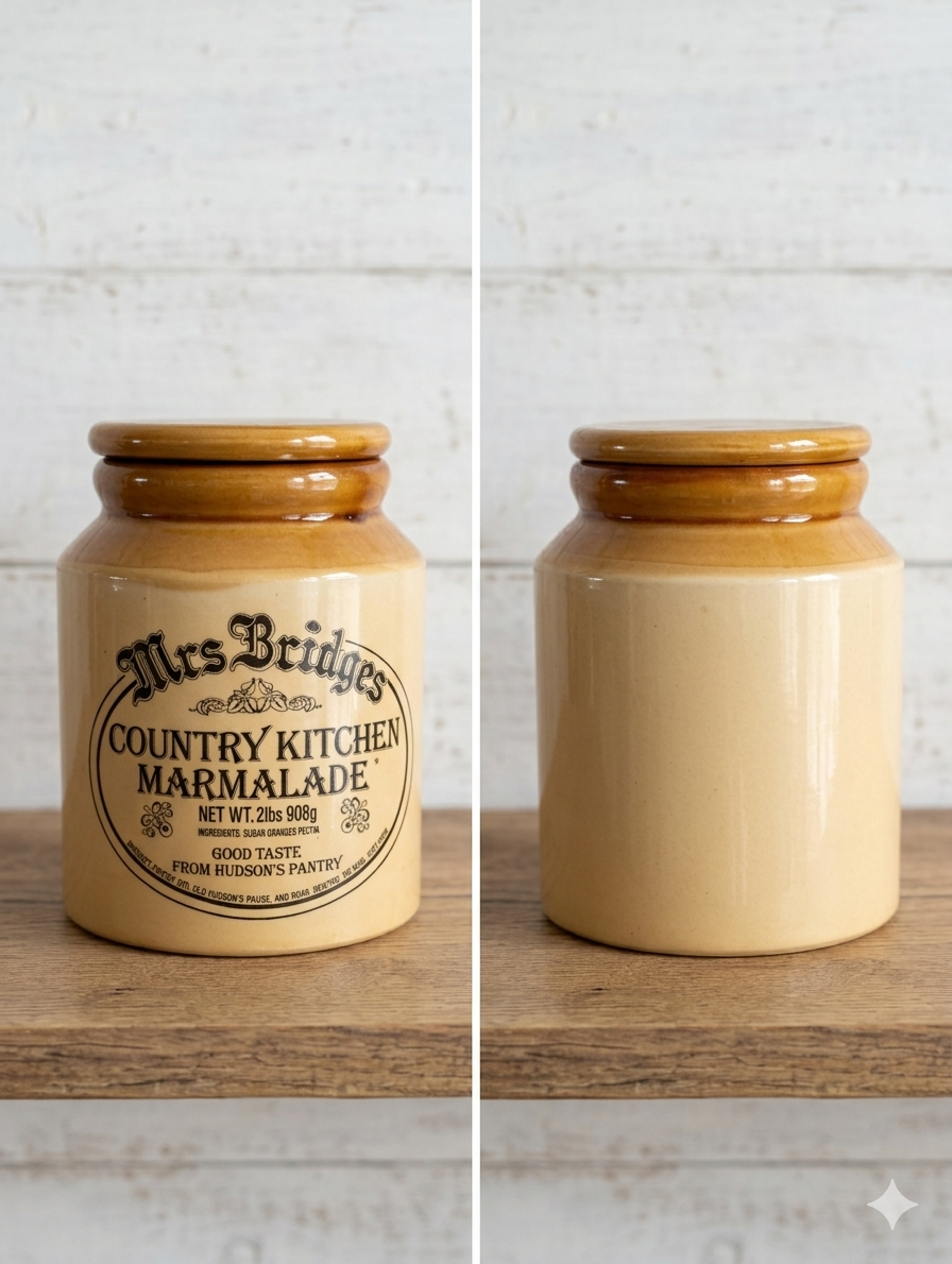Ancien pot Marmalade Mrs Bridge