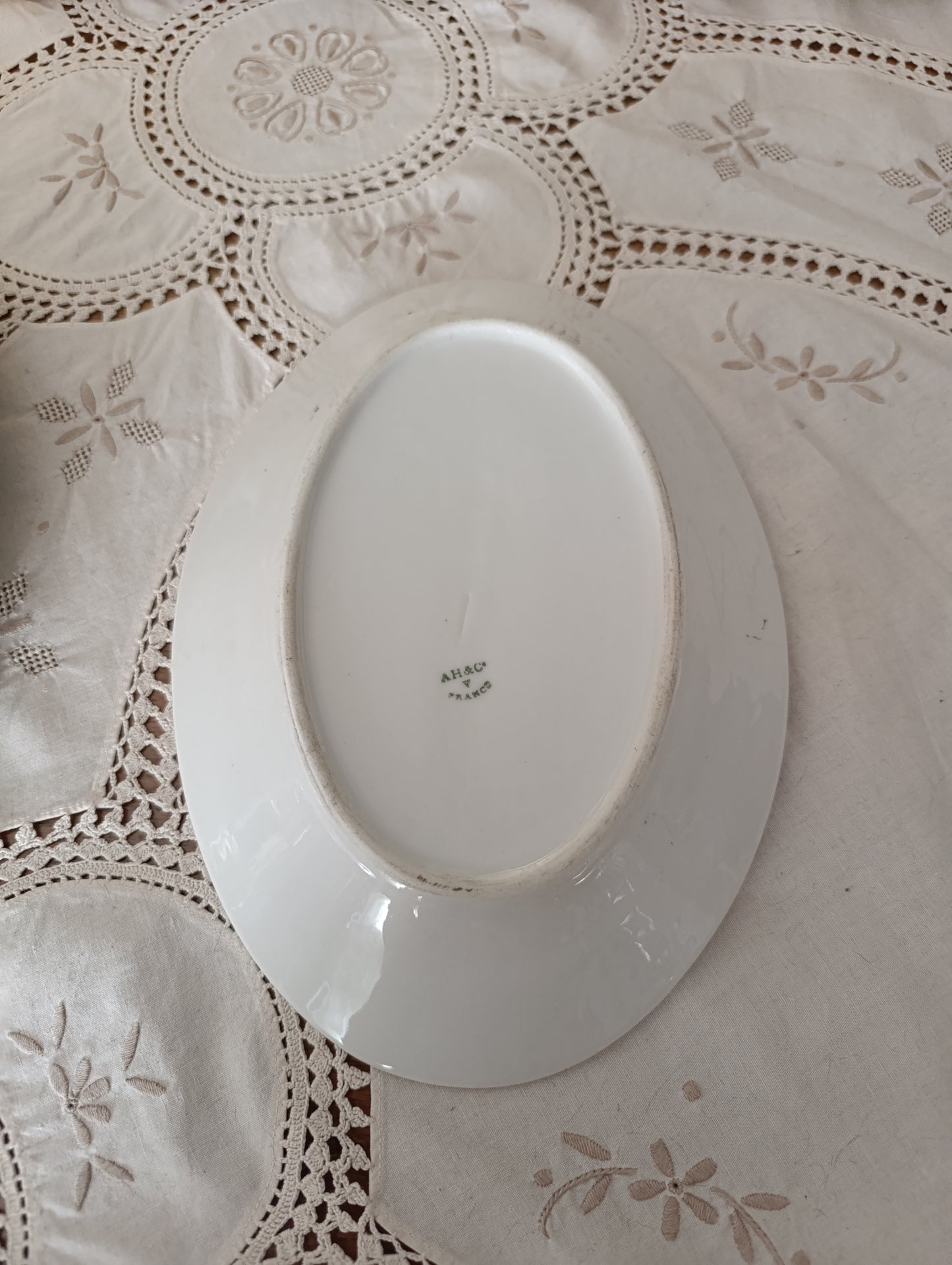 Plat oval AH et Cie Vierzon