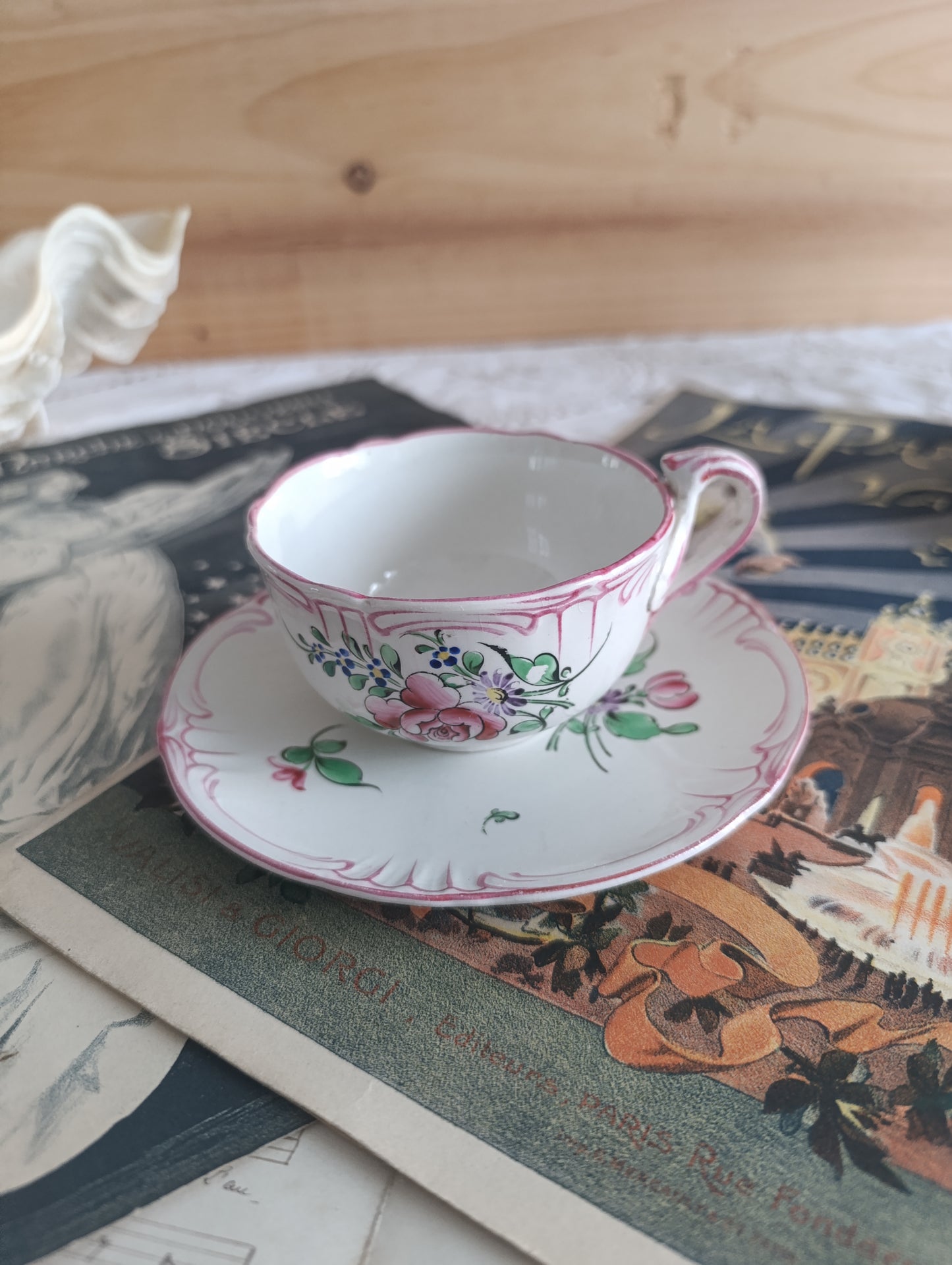 Tasse à café sous tasse KG Luneville