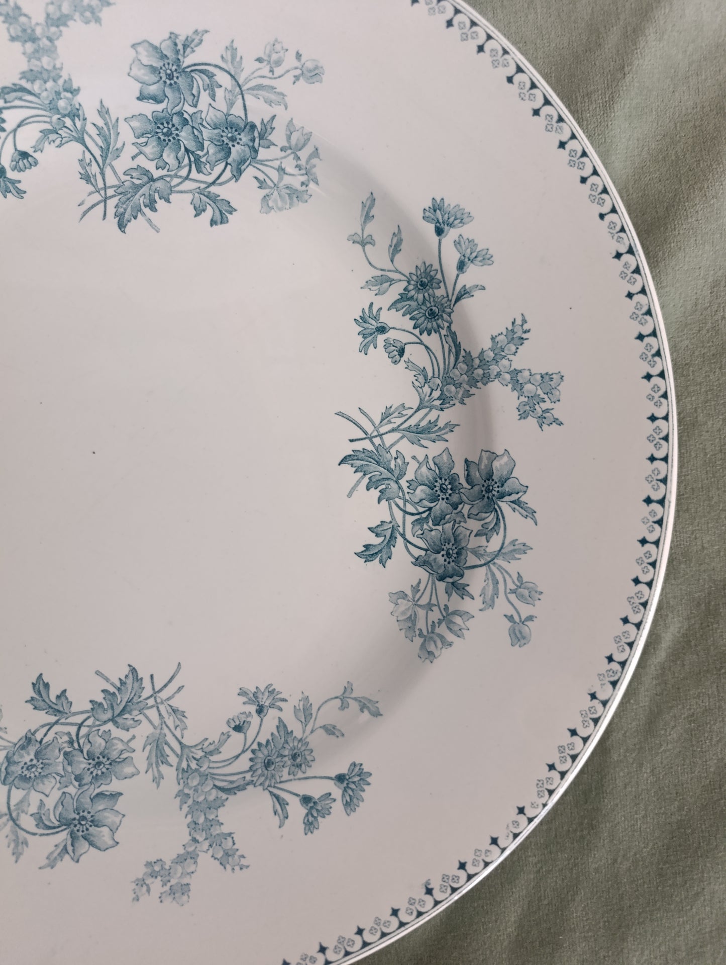Plat rond Elvire Sarreguemines