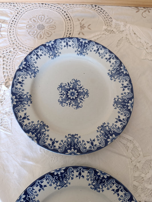 Assiette Rouen Jules Vieillard