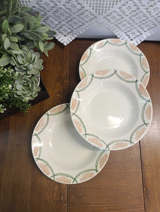 Assiettes creuses Meudon HBCM