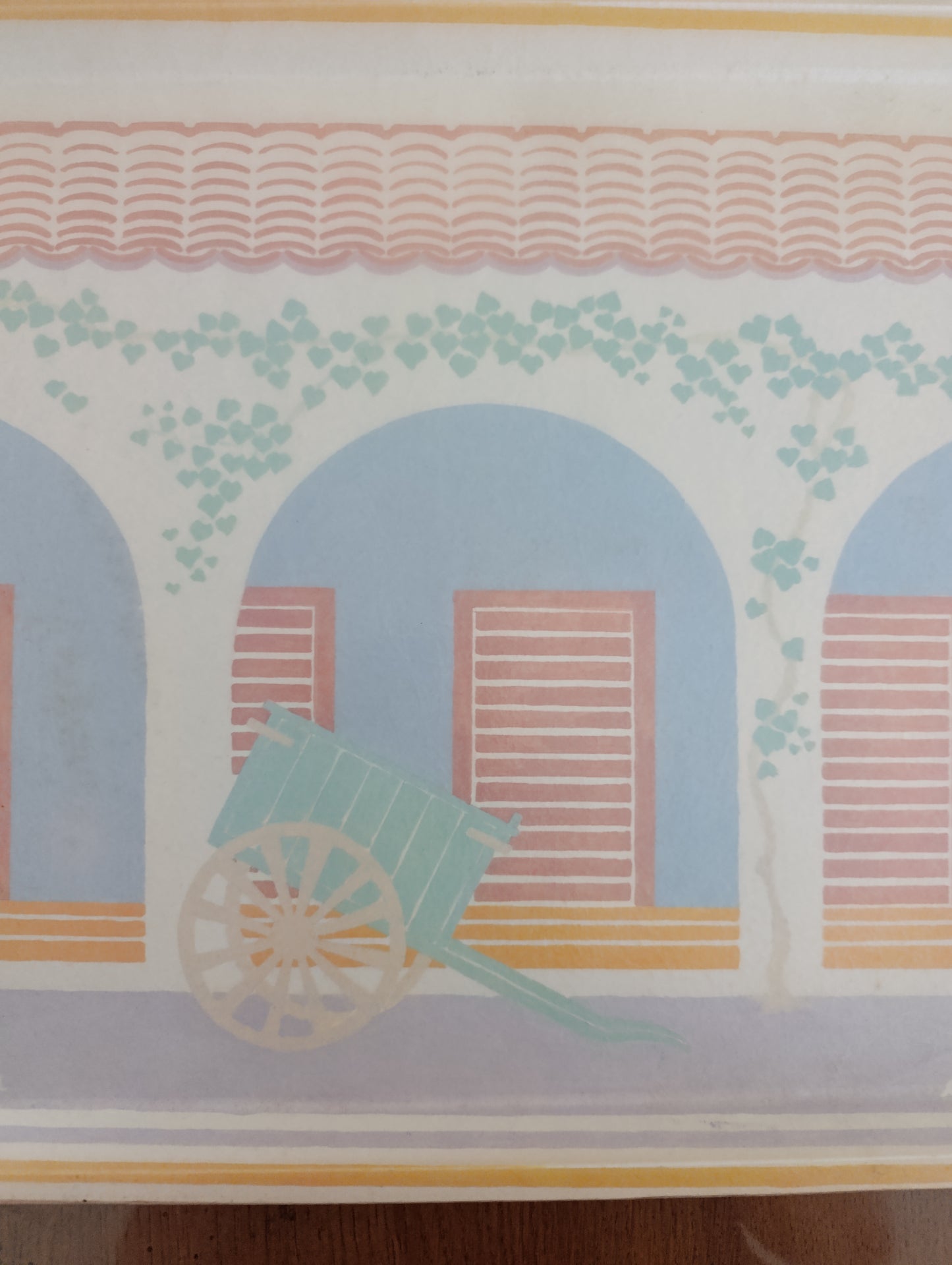 Plateau vintage Camaieu ana m vogel