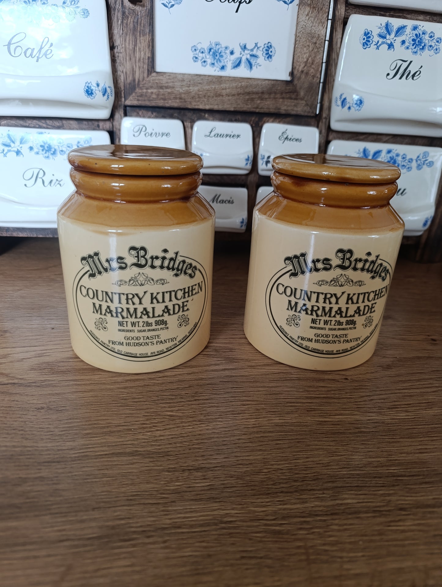 Ancien pot Marmalade Mrs Bridge