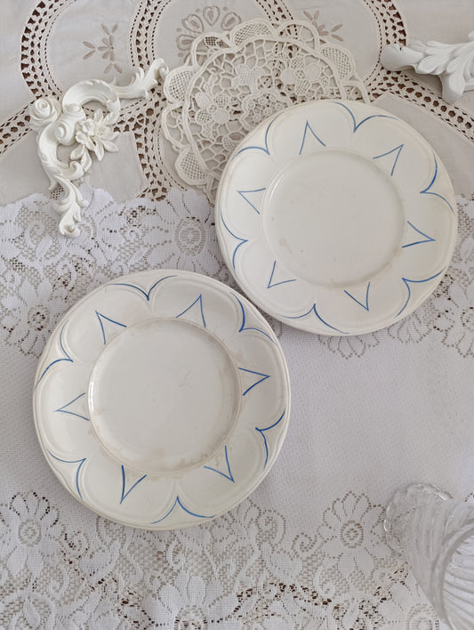 Assiette terre de fer HB Choisy le Roi