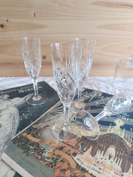 Flûtes cristal Saint Louis